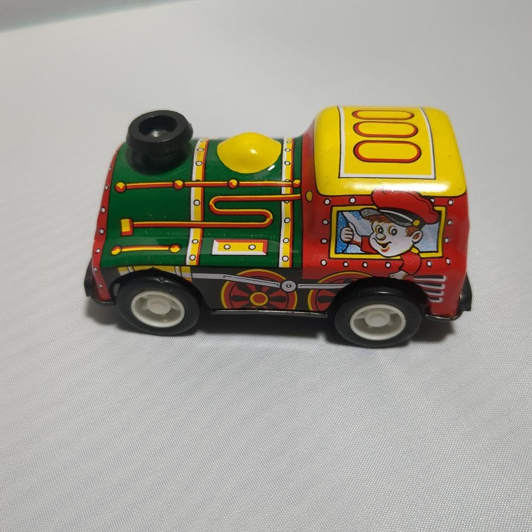 ブリキの汽車　オルゴール 昭和レトロ ブリキのオルゴール 列車 King Of The Road - メルカリ