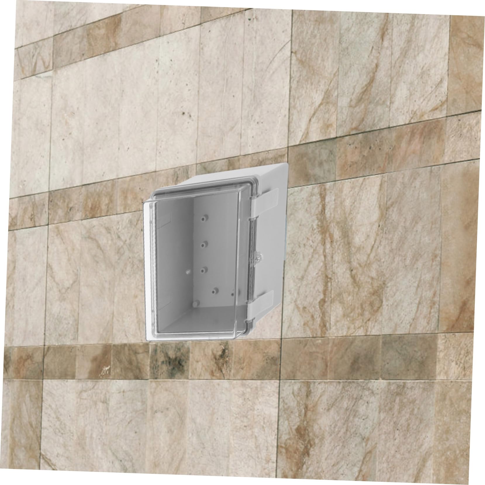 Scatola di Giunzione Elettrica 220X170X110 MM in Plastica e Antipolvere con Design Multifunzionale e Copertura per Esterni
