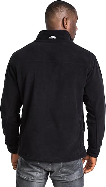 Trespass Mens Sueded Fleece Jacket Bernal