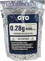 Amazon | CYC精密バイオBB弾 0.28g 4000発入(生分解性) 1袋 | BB