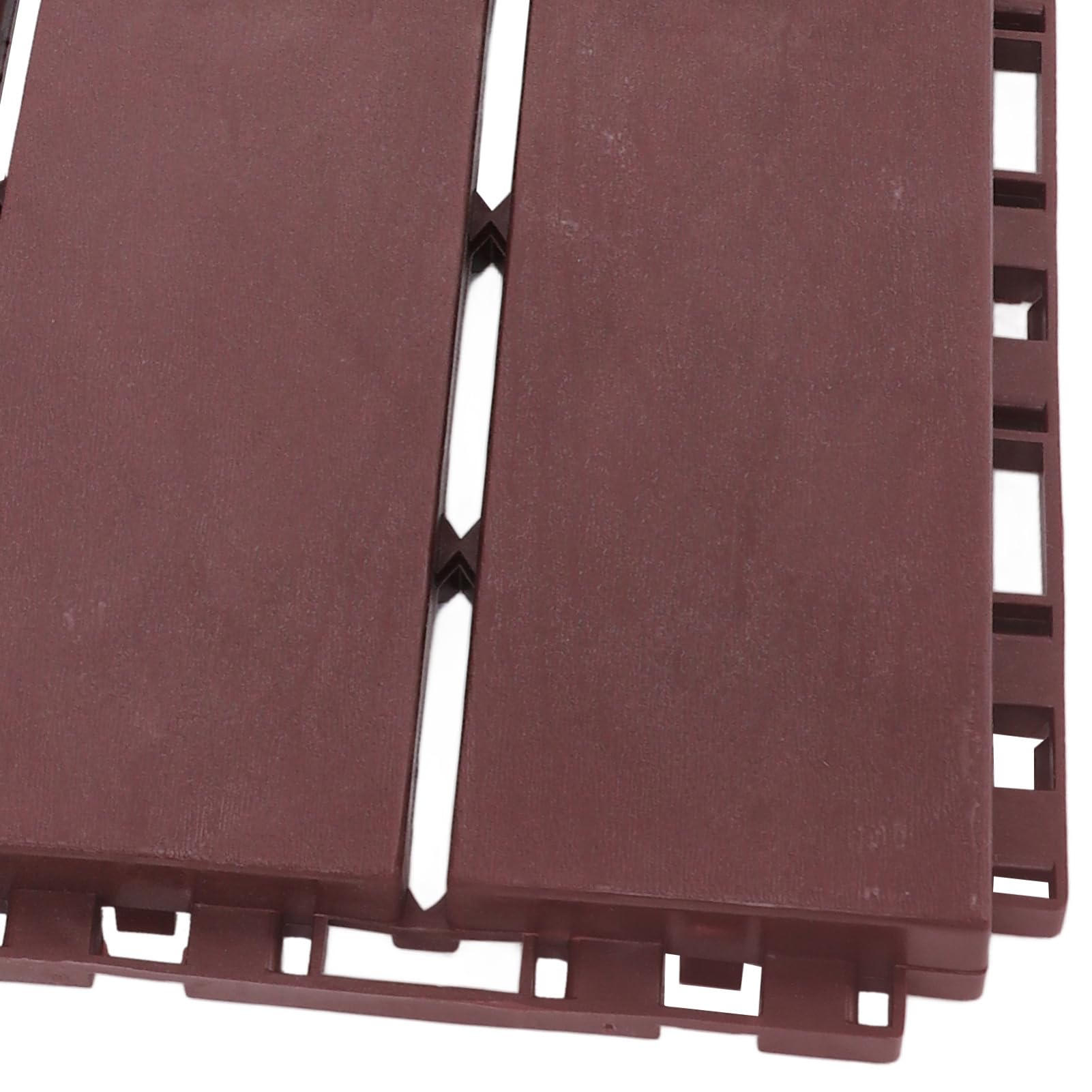HOMSFOU 6piezas Baldosas Interlocking Para Patio y Jardín Suelo Exterior Antideslizante Resistente Al Agua y Duradero Para Balcón y Terrazas