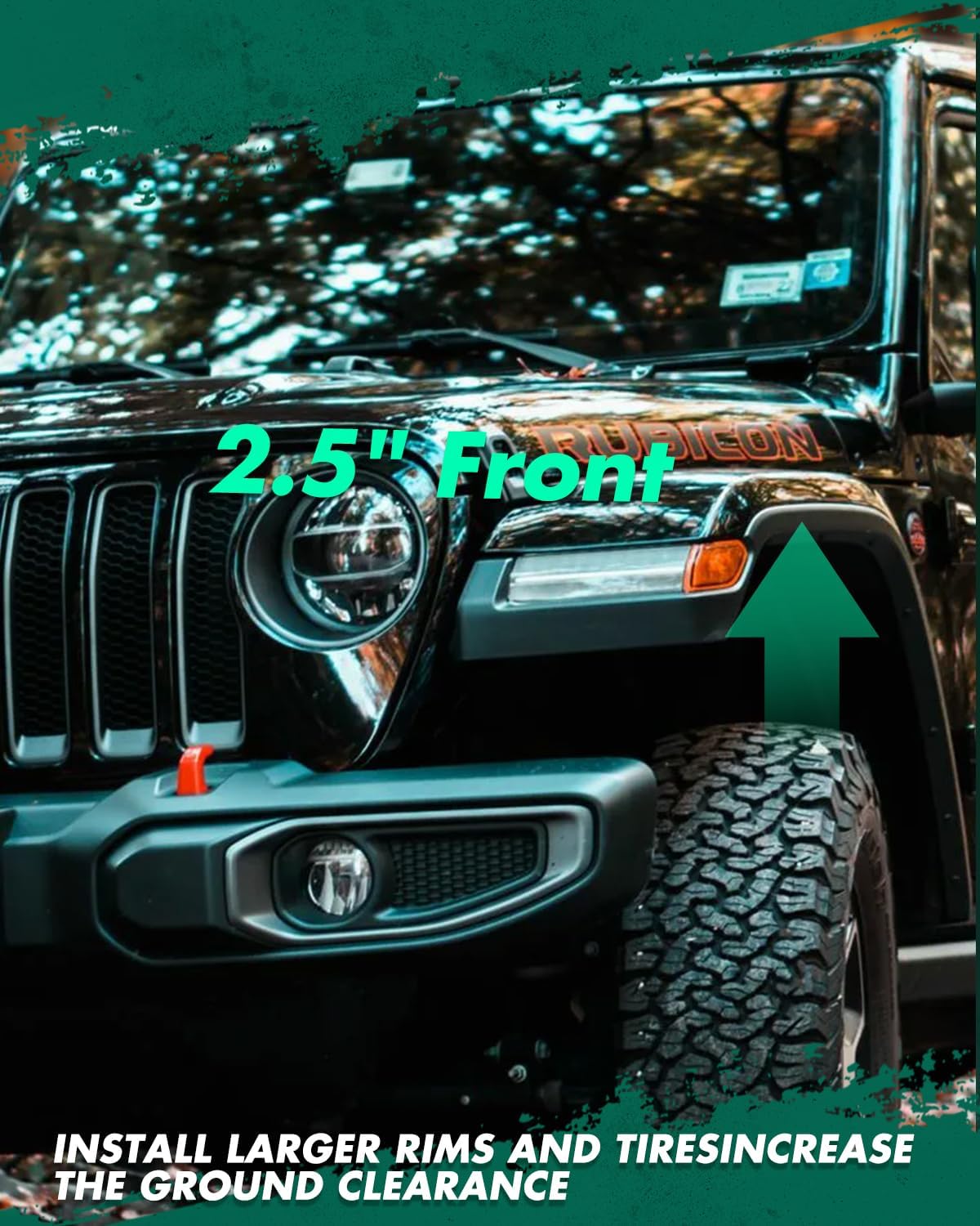 SCITOO 2.5" Front Leveling lift kit Compatible for Ford Ranger 2019-2019