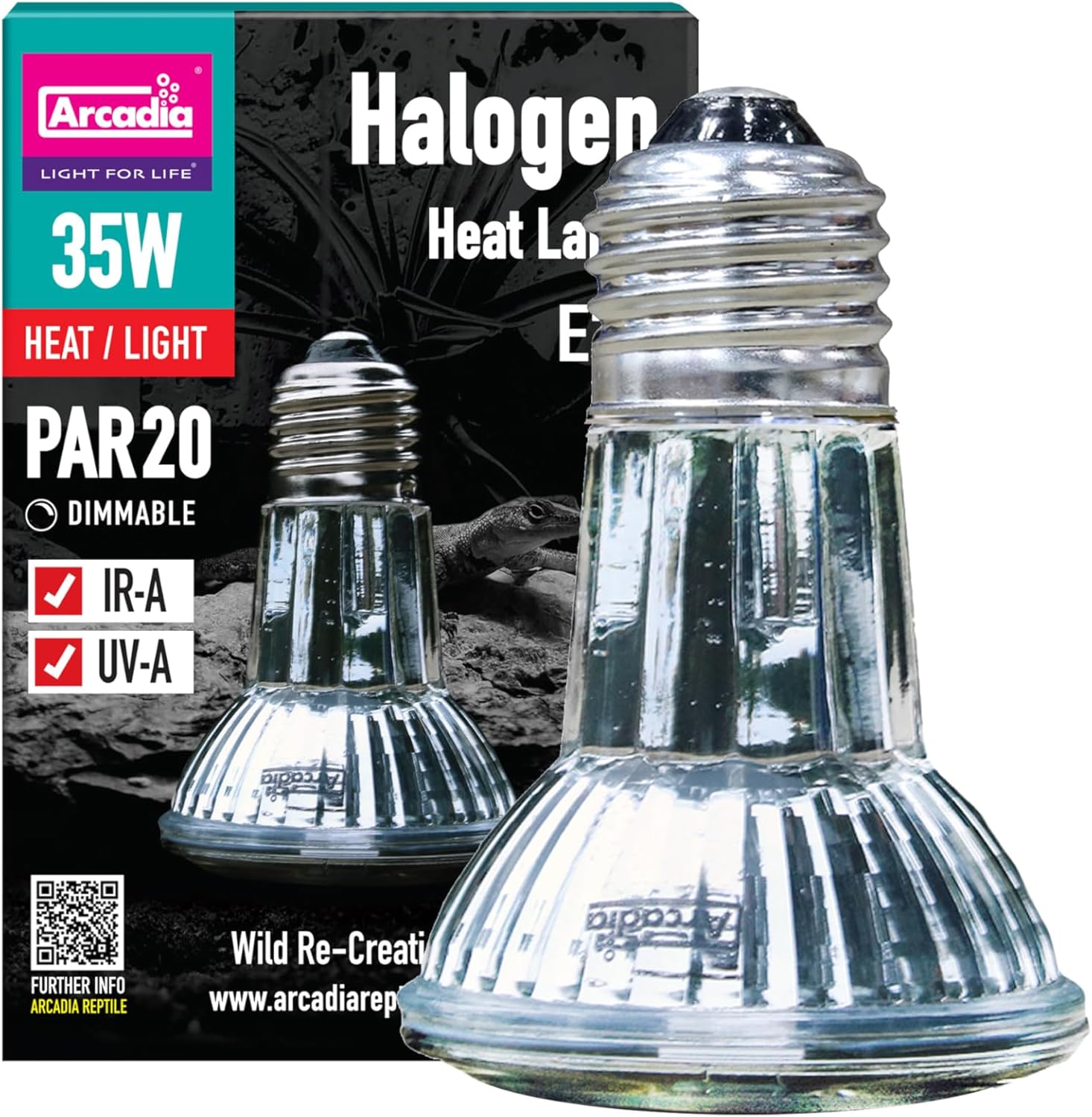 Arcadia GoldenSun Basking Halogen Heater