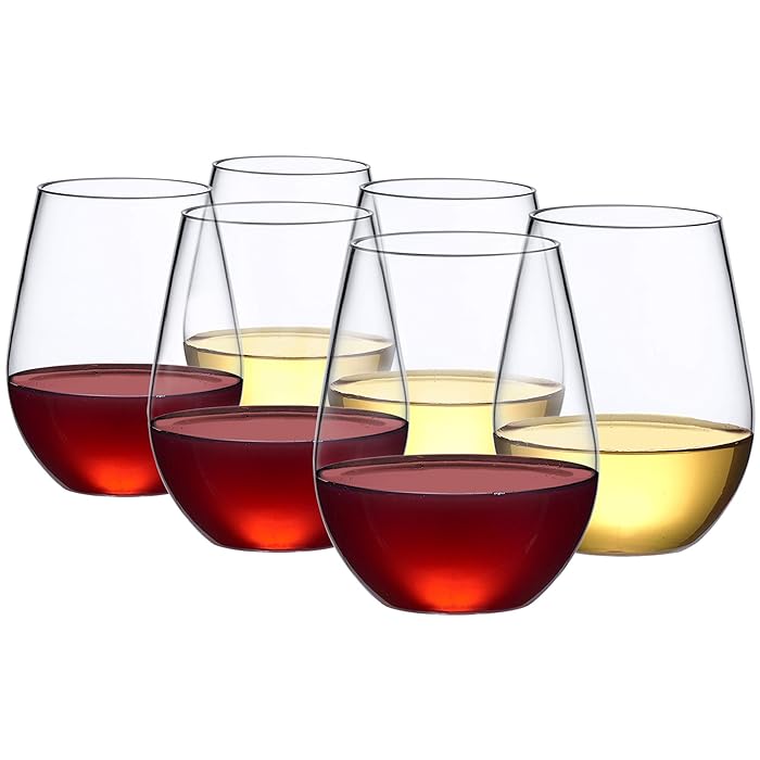 Buy Amazing Abby Cynthia 20Ounce Unbreakable Tritan Wine Glasses