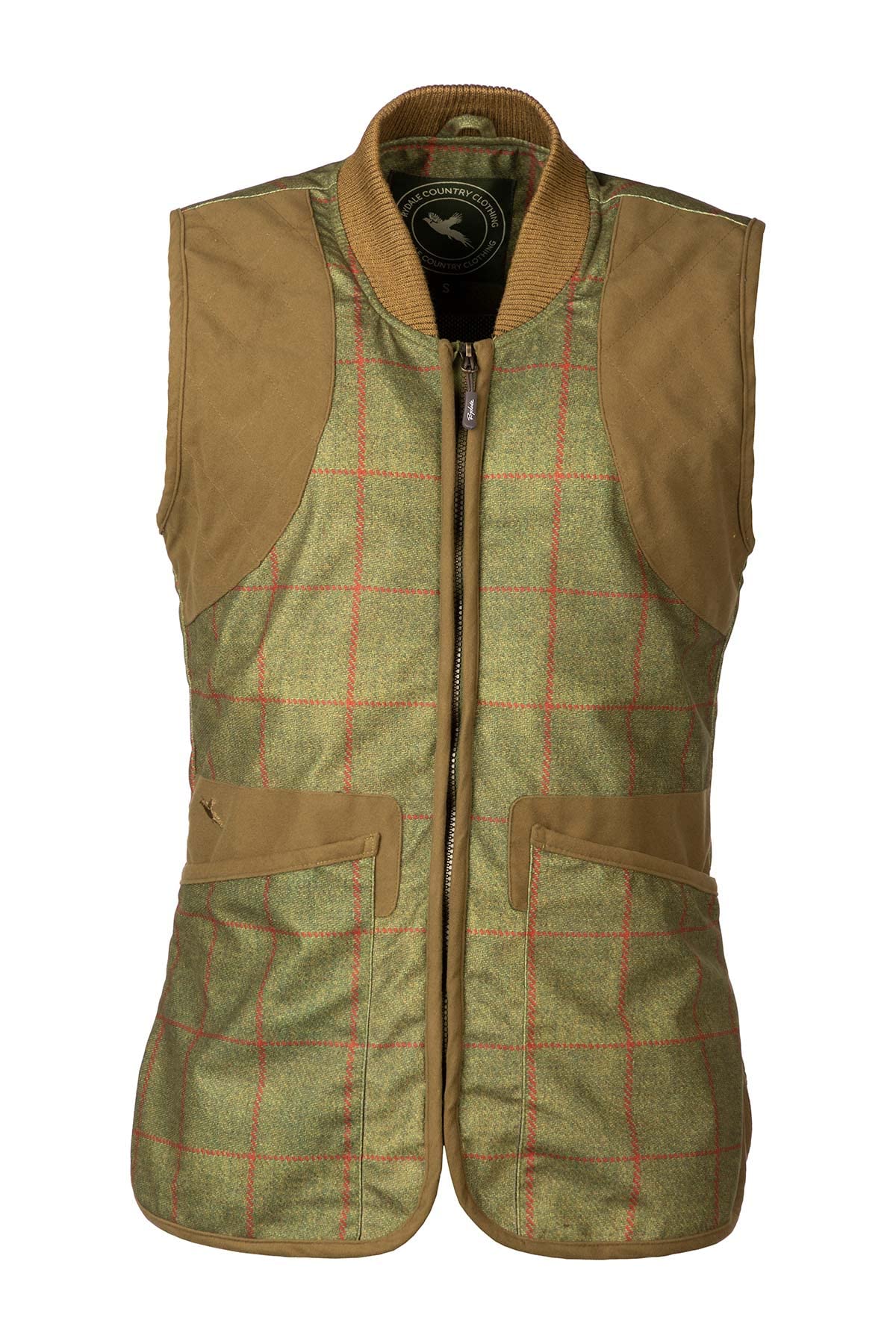 Rydale Mens Tweed Print Shooting Waistcoat Hunting Gilet Bodywarmer Vest For Men 2 Colours (as8, alpha, x_s, regular, regular, Scampston)