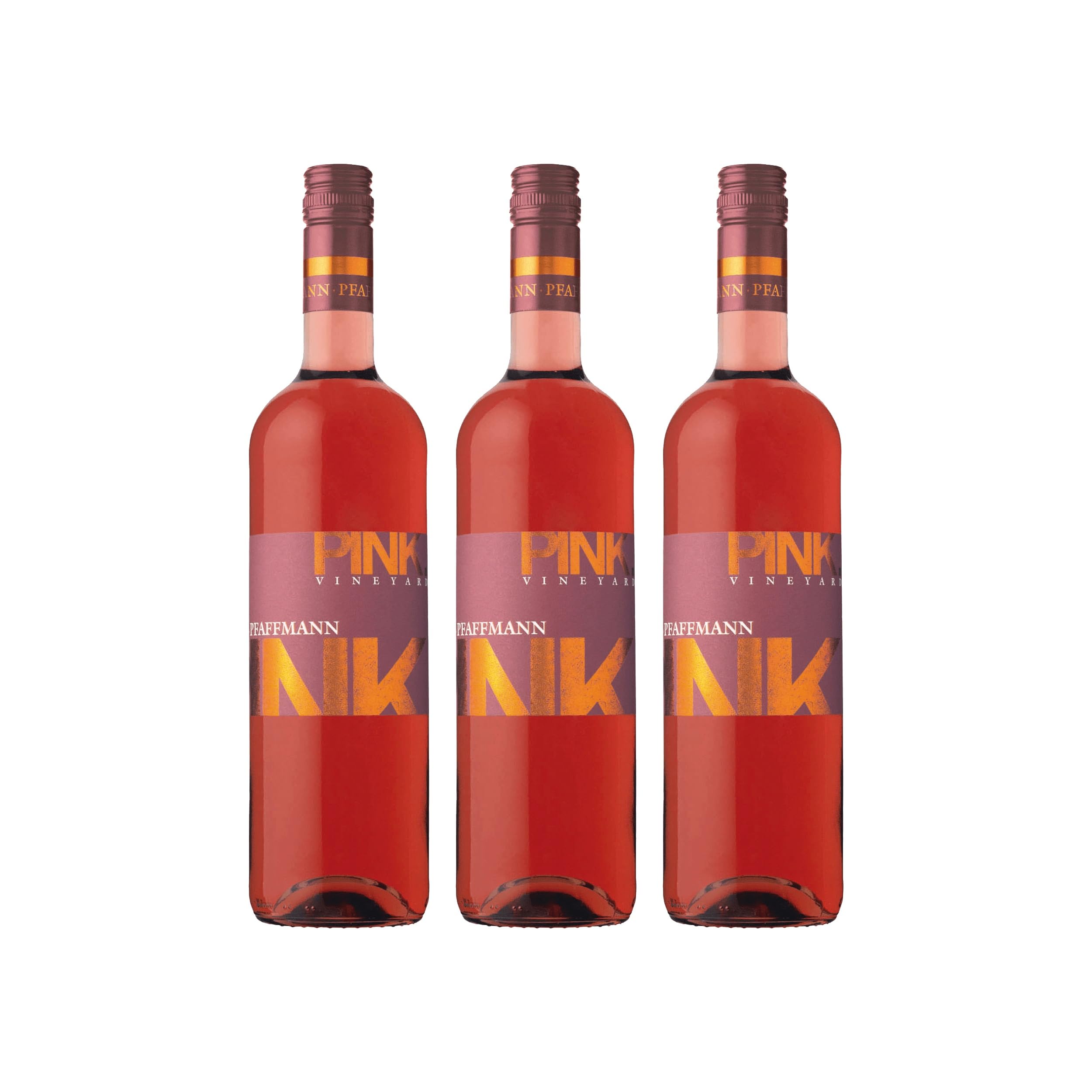 Markus Pfaffmann Pink Vineyard Roséwein Rosé trocken Deutschland inkl. FeinWert E-Book (3 x 0.75 l)
