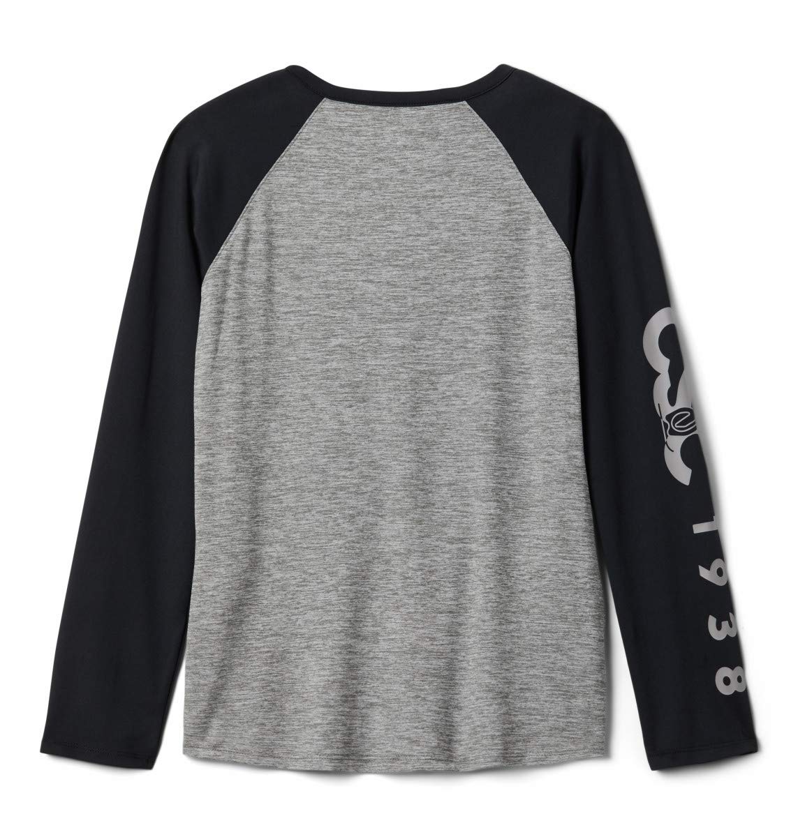Columbia Youth Girls Better Edge Long Sleeve Tunic Charcoal Heather/Black