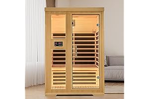 Far Infrared 2-Person Indoor Sauna for Home