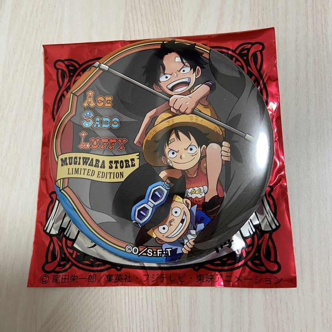 Amazon.co.jp: ワンピ ース 輩缶バッジ サバイバルの海 エース サボ 