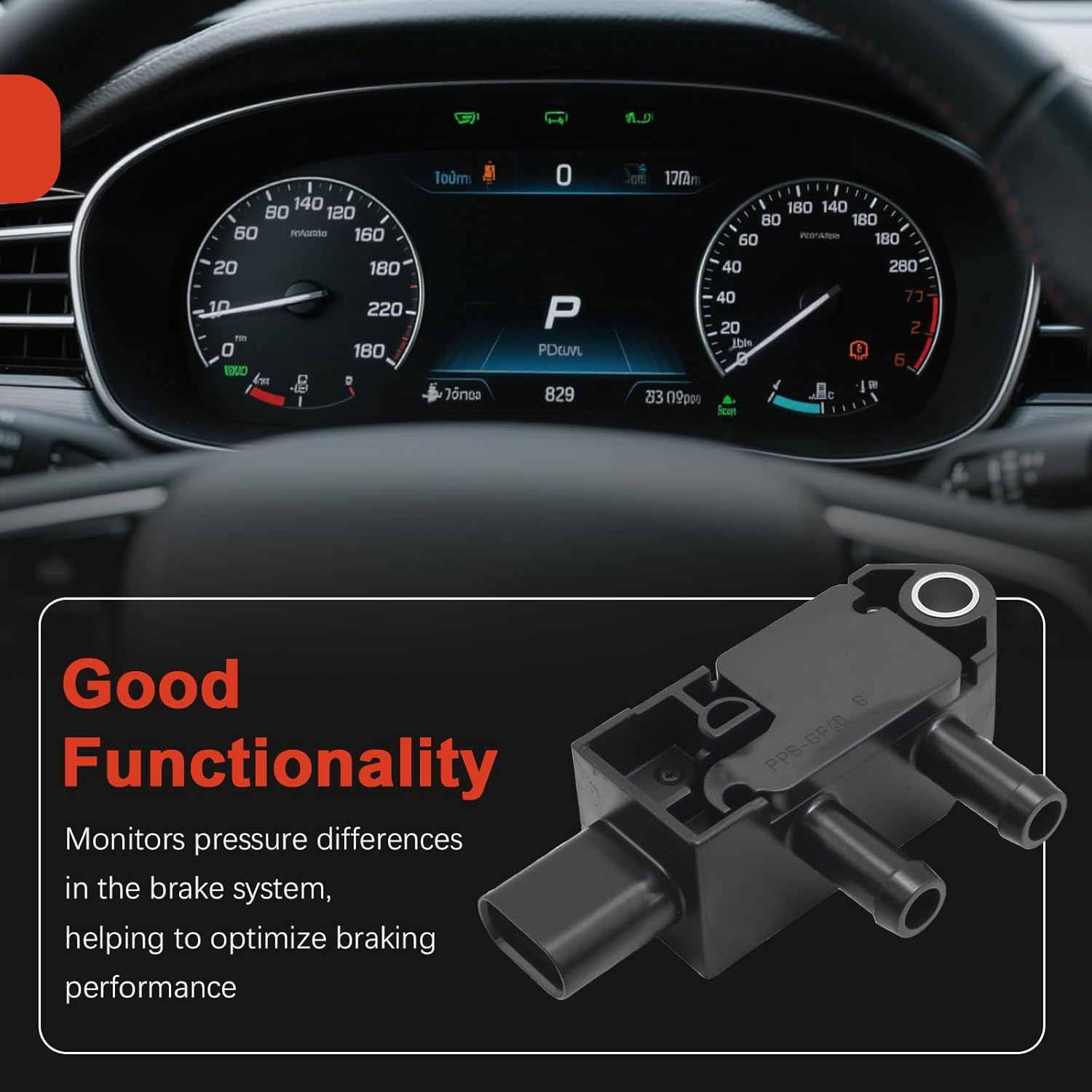 39360-2M415 Pressure Differential Sensor, Replacement for Hyundai Santa Fe Hybrid 2021-2023, Replacement for Hyundai Sonata 2020-2023