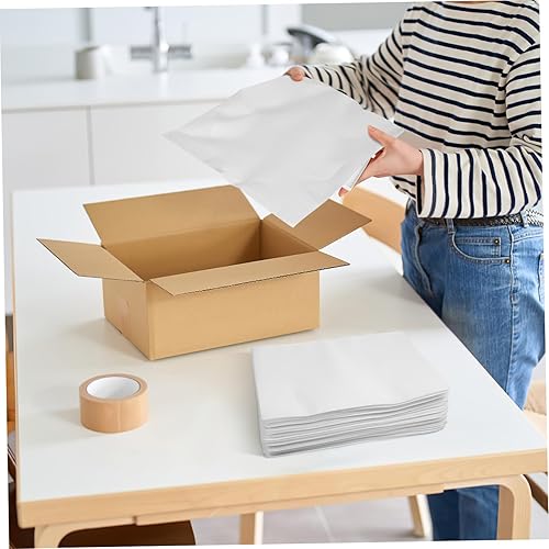 Miniatura 6 de STOBOK 100 Uds. Sobres de burbujas acolchados sobres de placas de relleno de algodón Embalaje de papel de embalaje suministros para bolsas de envío