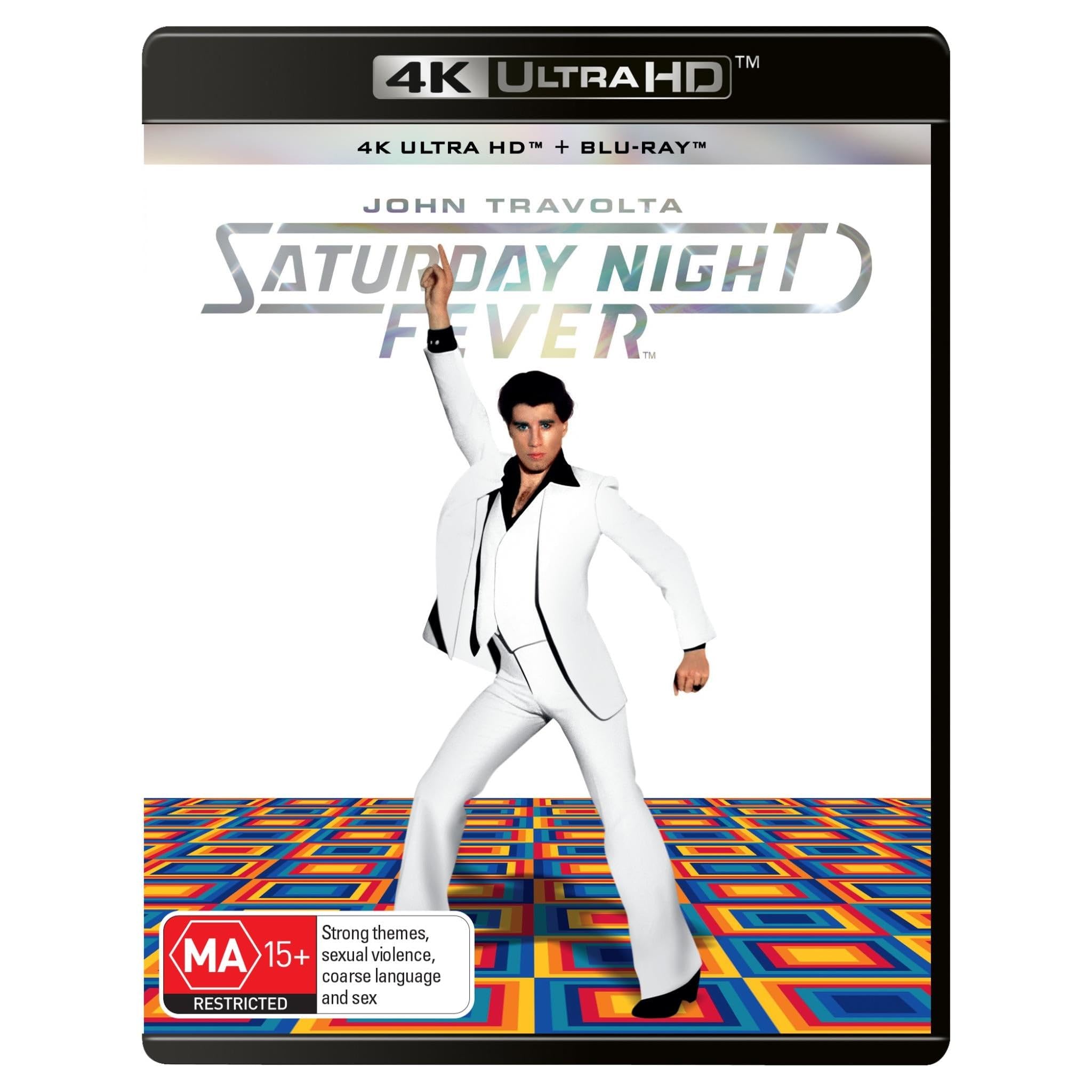 All Interactive Distribution Pty Ltd Febbre del sabato sera 4K Ultra HD + Blu-ray | John Travolta | Region Free