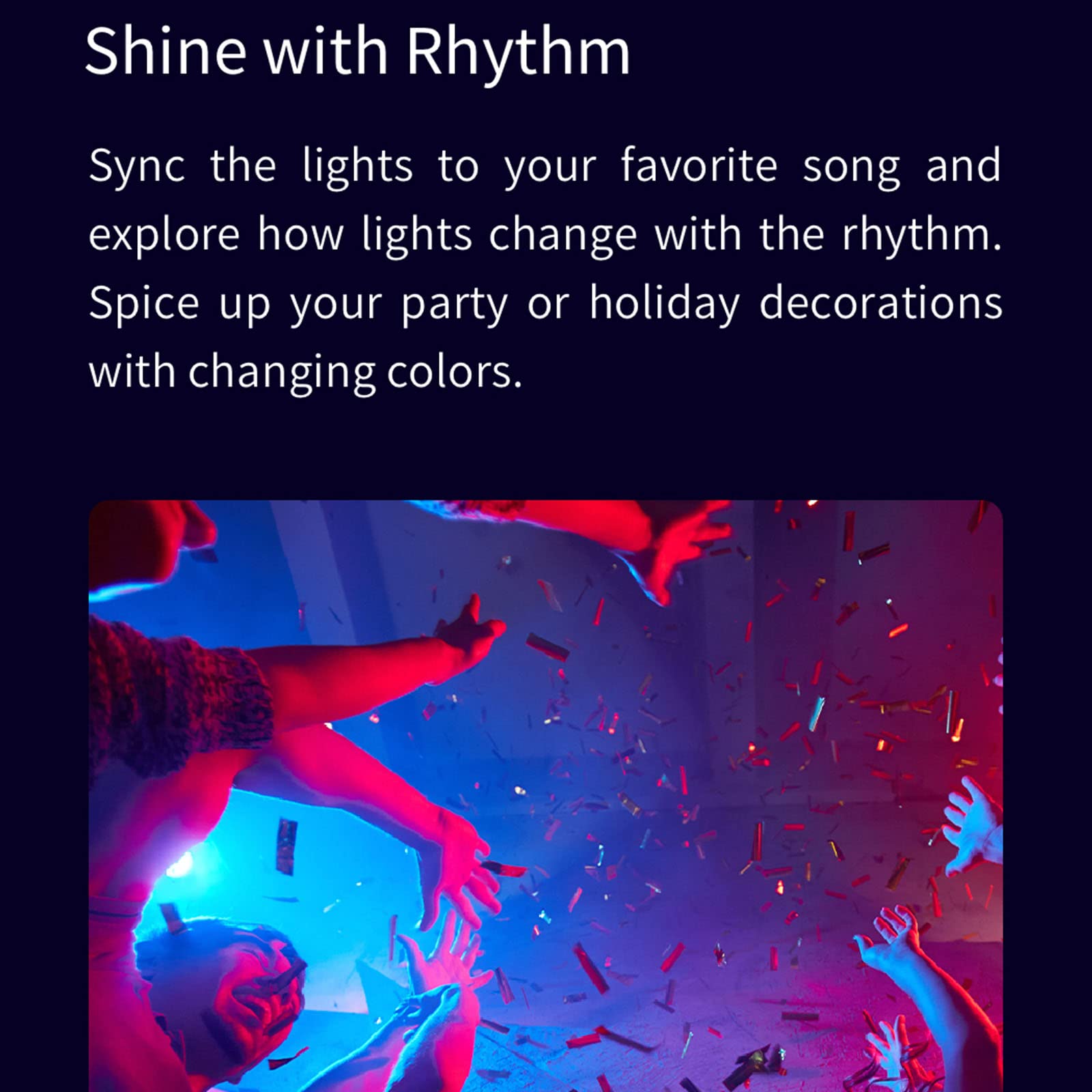 Bombillas LED Inteligentes,[4 Pack] Foco GU10 RGB Regulable/Lámpara Colorida 4.5W 2700-6500K 350 Lúmenes Funciona con El Asistente De Google Alexa,RGB