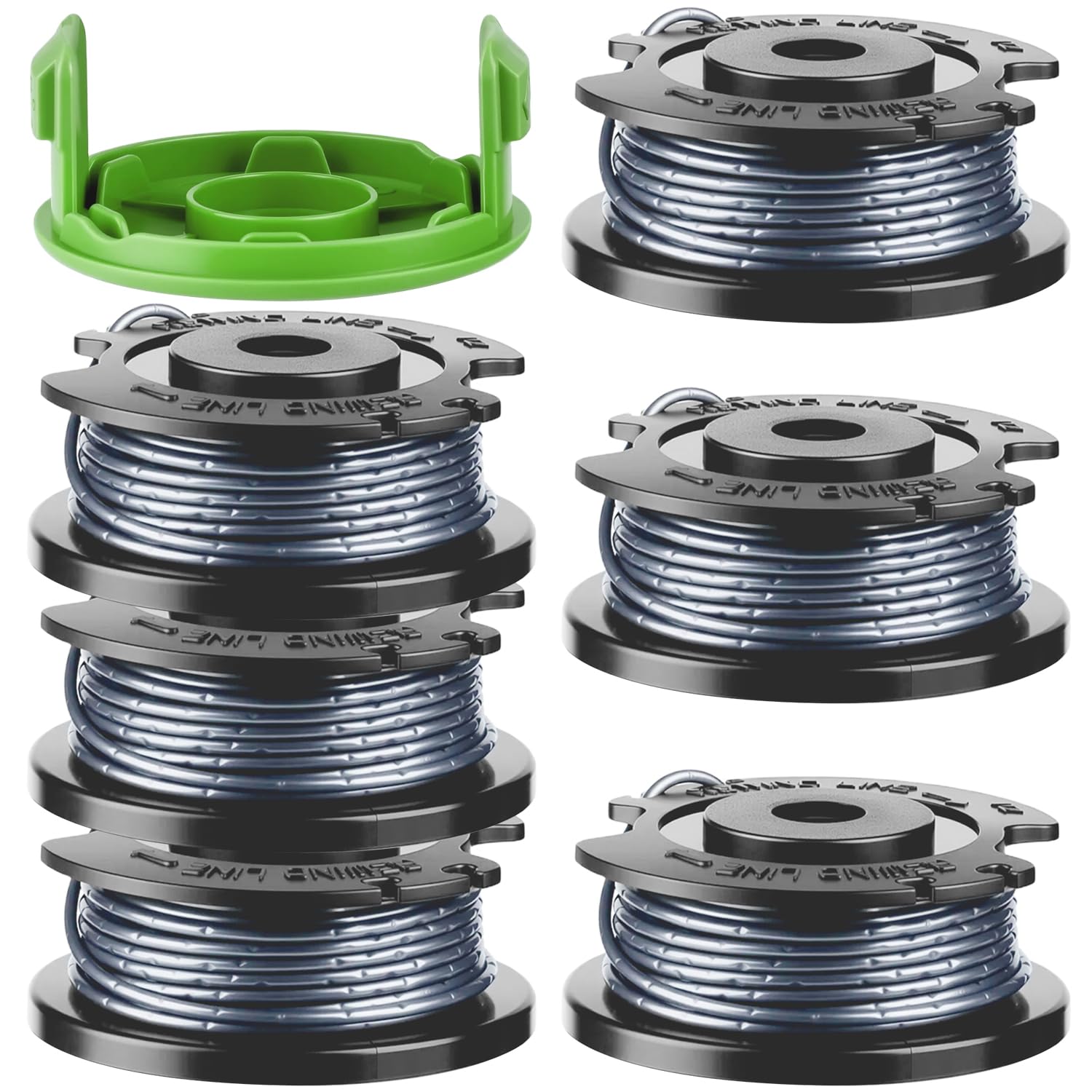 Bobine Greenworks 21332 pour entretenir les bordures de pelouse et massifs du jardin familial