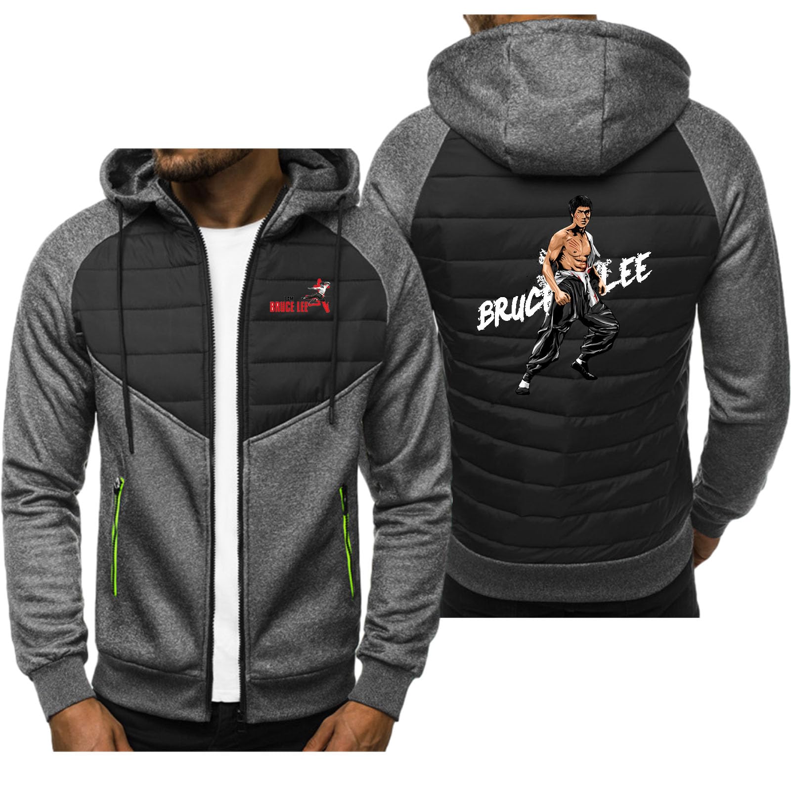 Ensembles D'hiver Pour Hommes, Manteau En Coton épais, Tendance