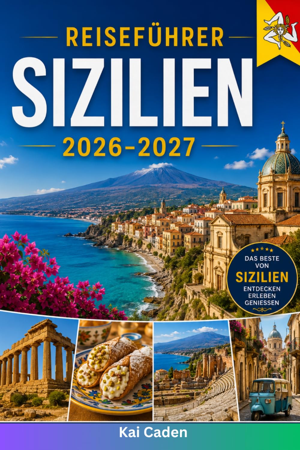 Reiseführer Sizilien 2026–2027: Entdecken Sie Palermo, Catania, Taormina, Syrakus, Cefalù, den Ätna, das Tal der Tempel, erstklassige Strände, ... Paare, Familien und Alleinreisende