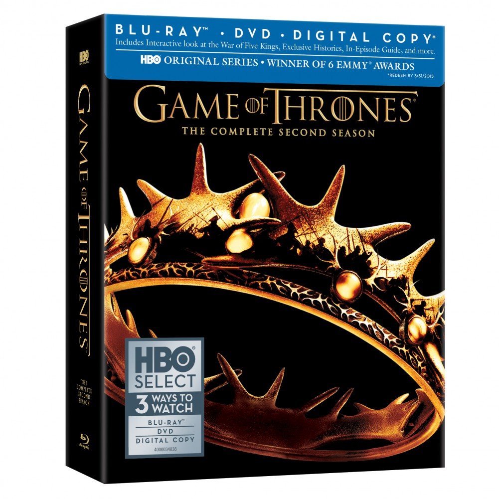 Amazon.com: Game of Thrones: Season 2 (Blu-ray/DVD Combo + Digital  