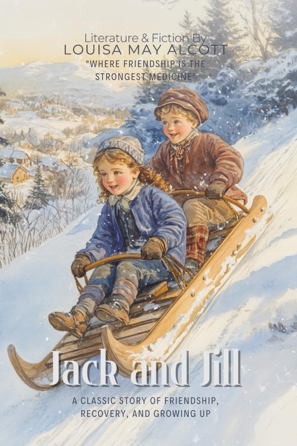 Jack and Jill By Louisa May Alcott (Illustrated & Annotated): A Classic Story of Friendship, Recovery, and Growing Up