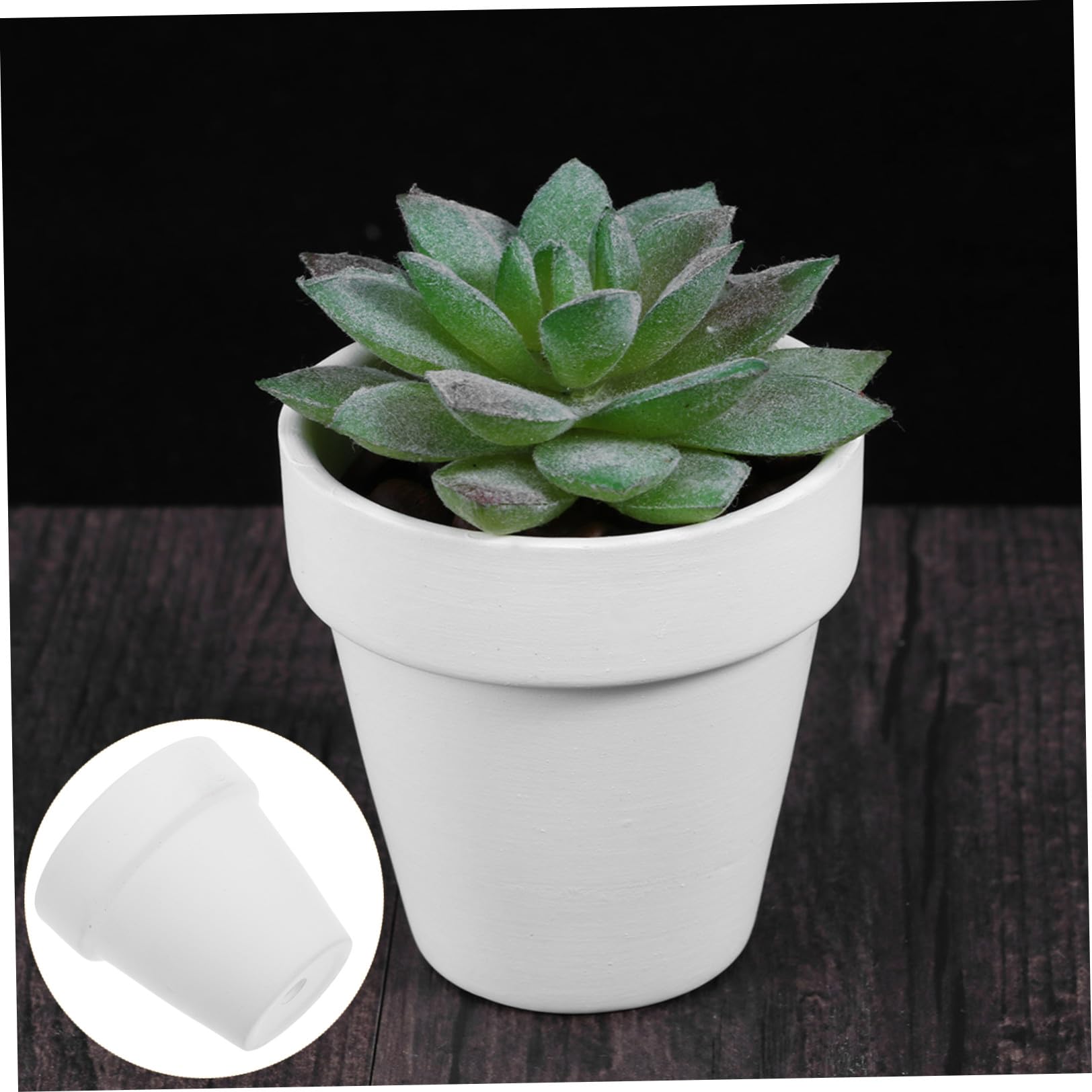 BESPORTBLE Set 20 Vasi in Terracotta Piccoli di Drenaggio per Piante Succulente e Decorazione Casa