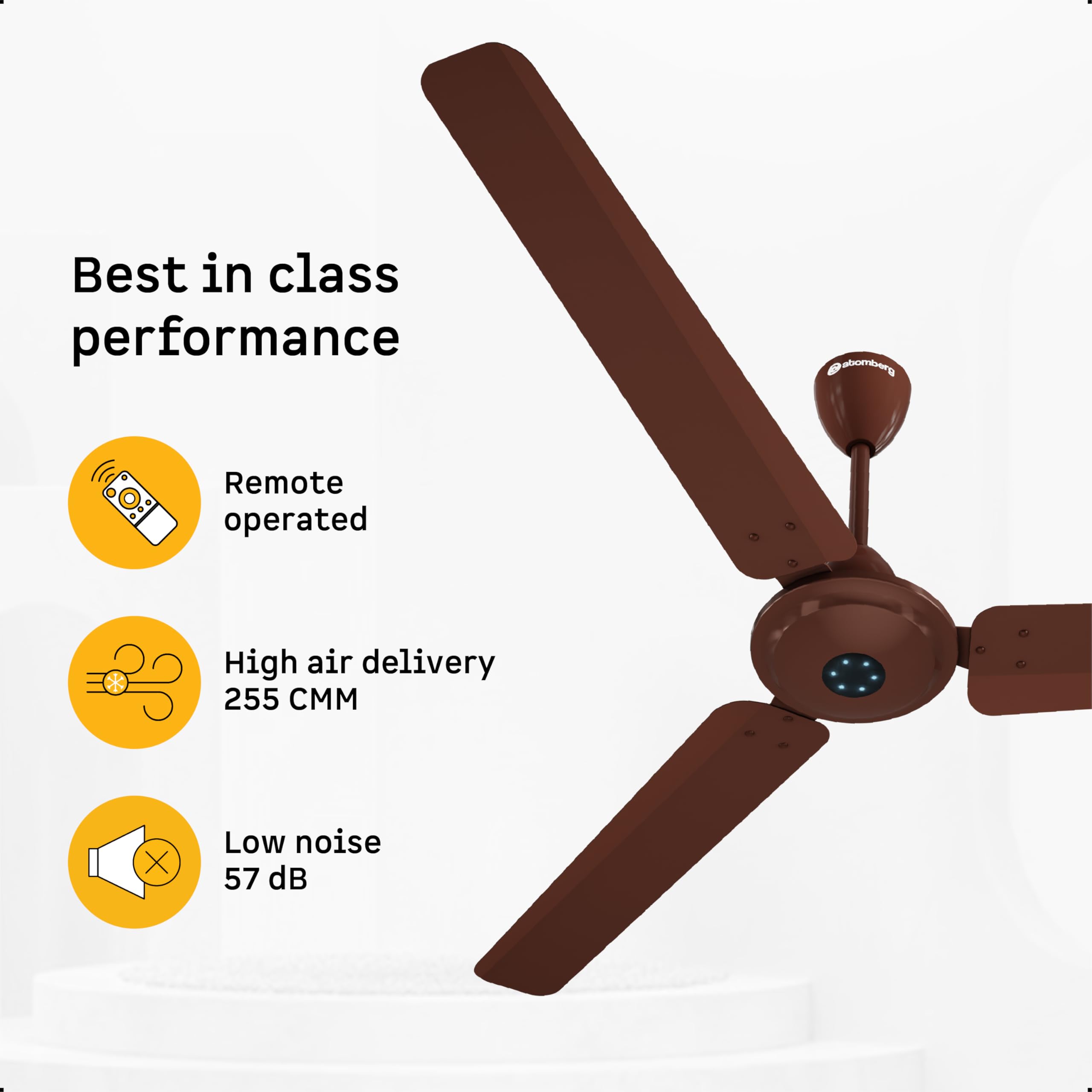 Atomberg Ikano Ceiling Fan - 5 Star Energy Efficient -3 Atomberg Ikano Ceiling Fan - 5 Star Energy Efficient -3