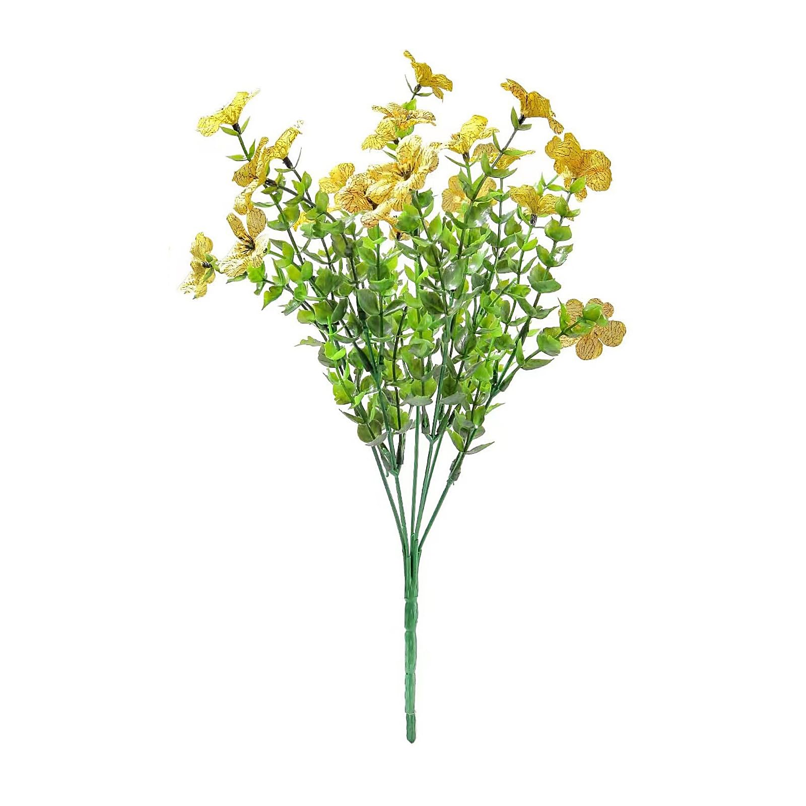 our fave Artificial Flower with Adjustable Iron Wire Stems for Wedding Floral Arrangements Tabletop Bookshelf Display Party Deck Flowers
