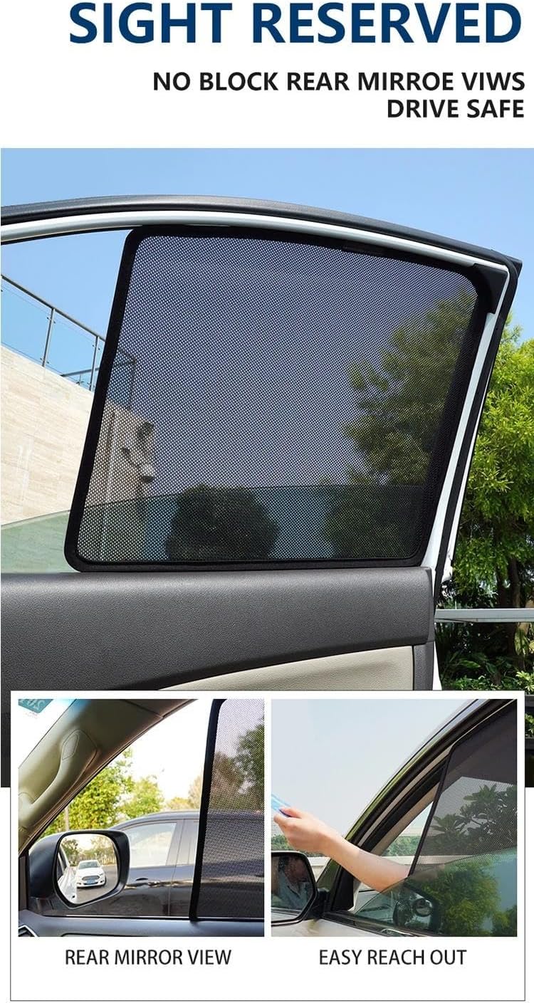 日よけ 車用サンシェード フロントガラス サイドウィンドウ サンシェード カーテン に適合する GLA に適合する GLC に適合す
