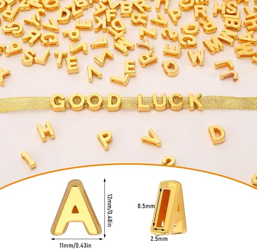 Vista 97 de Augshy 700 cuentas de letras blancas del alfabeto para hacer bricolaje (0.236 pulgadas)