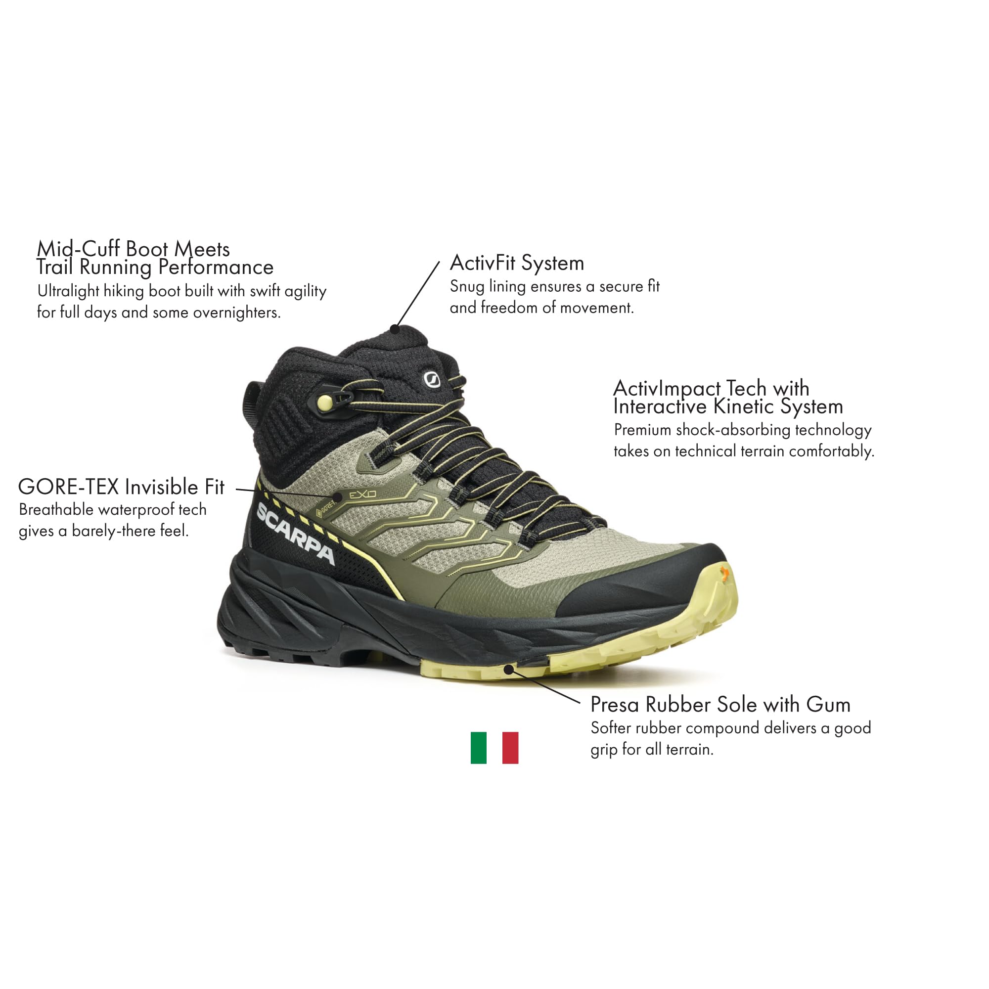 SCARPA Rush Mid 2 GTX Trekking Donna