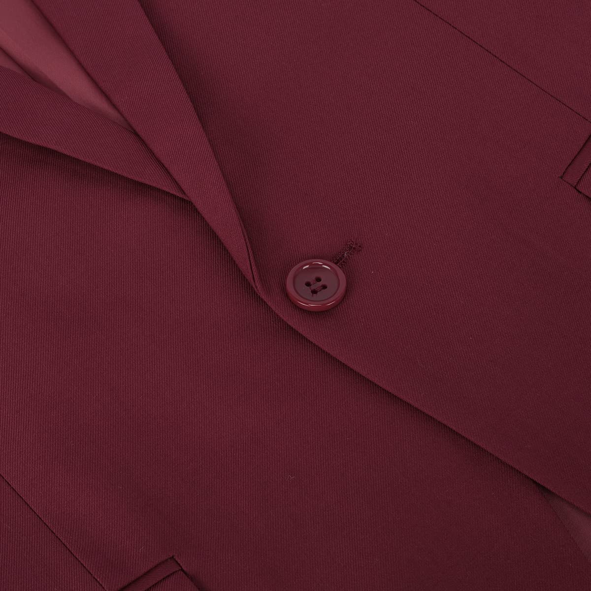 YOUTHUP Trajes para Hombre 3 Piezas para Boda Negocios Slim Fit Smoking con un Botón Formal Chaqueta y Pantalón