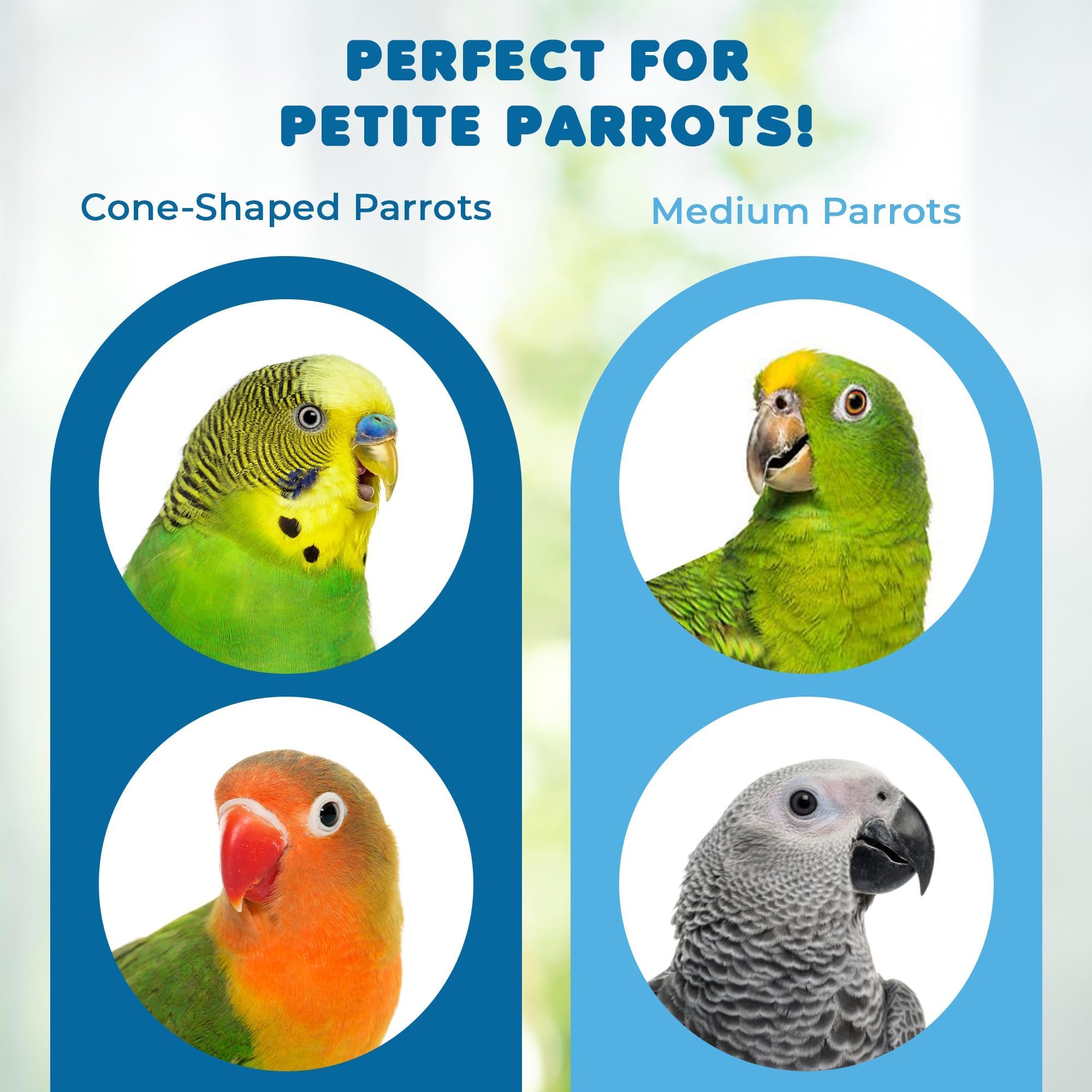 SunGrow Wooden Bird Ladder Bridge, Hanging Exercise Toy, Bird Playground Cage Accessory, Natural Wood, Edible Dye, Interactive Small Bird Toy, Parakeet, Cockatiel, Conure, Budgie Climbing Ladder - image 6