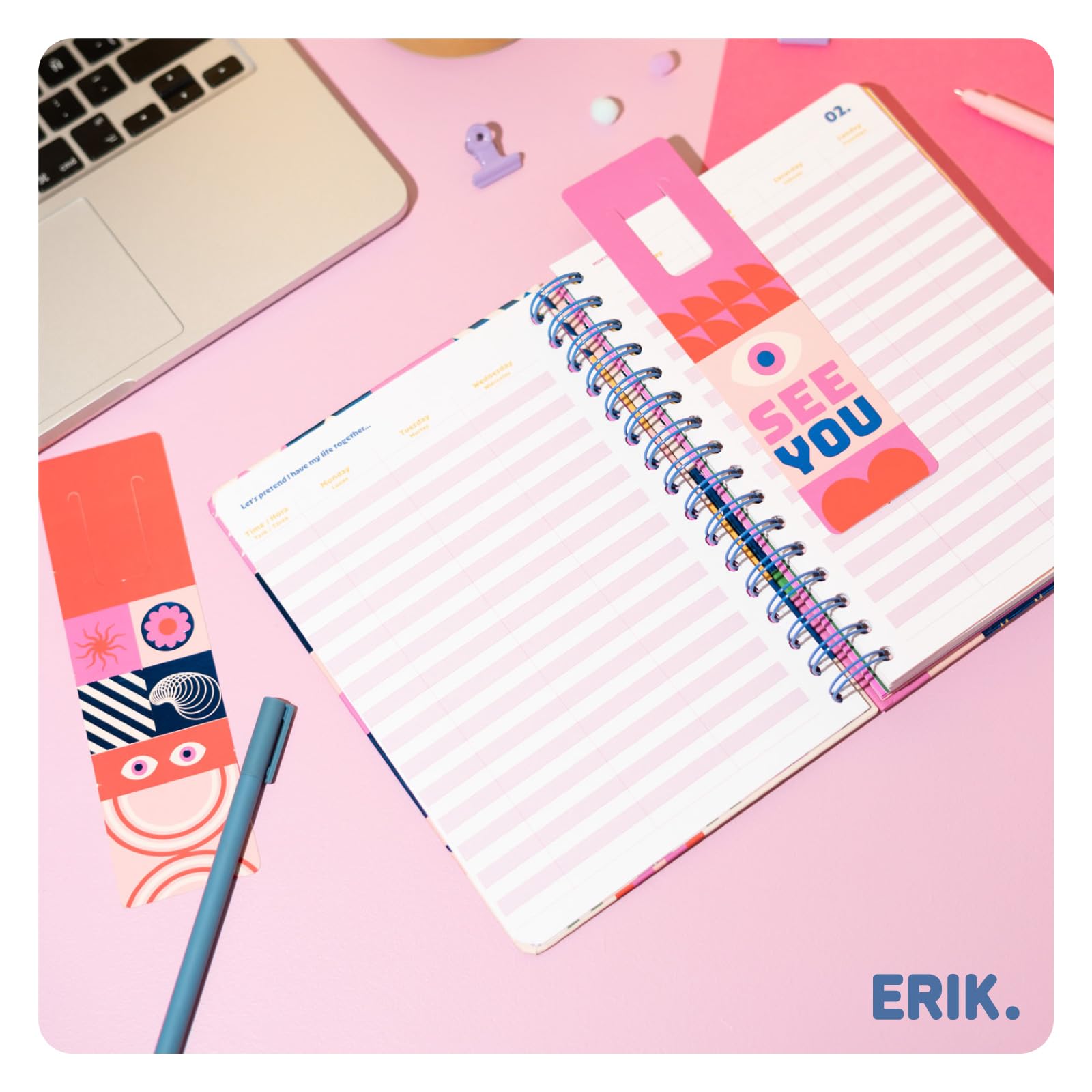 Grupo Erik 2026 Week To View A5 Astral Diary With Illustrations, Stickers, Bookmarks And Monthly Planner