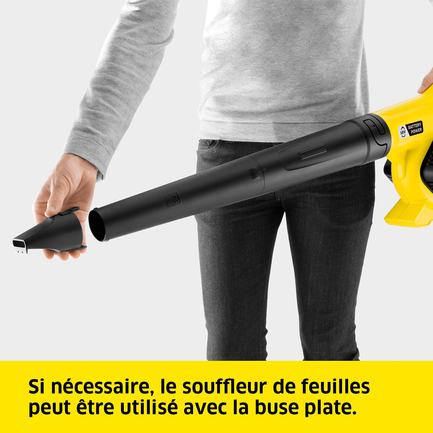 Kärcher Souffleur LBL 2 sans Batterie + Set Batterie Power 18V 2.5 Ah Chargeur Rapide