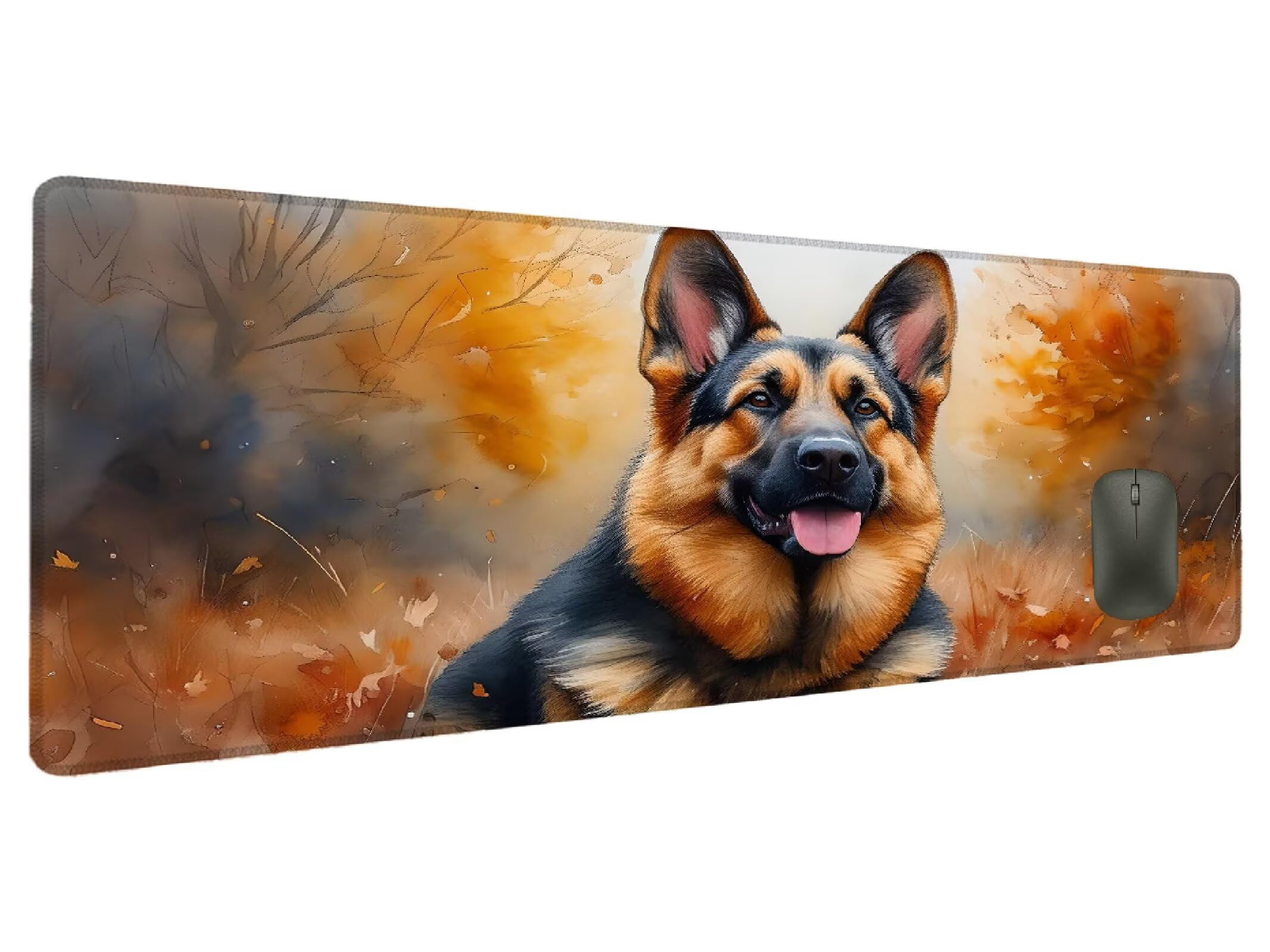 Podkładka pod mysz dla psa, gamingowa podkładka pod mysz, duża, 1500 x 800 mm, zwierzę, podkładka na biurko, akcesoria komputerowe, wodoodporna, antypoślizgowa podstawa, ochraniacz na biurko, miękka,