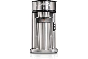 Hamilton Beach The Scoop Single Serve Coffee Maker & Fast Grounds Brewer