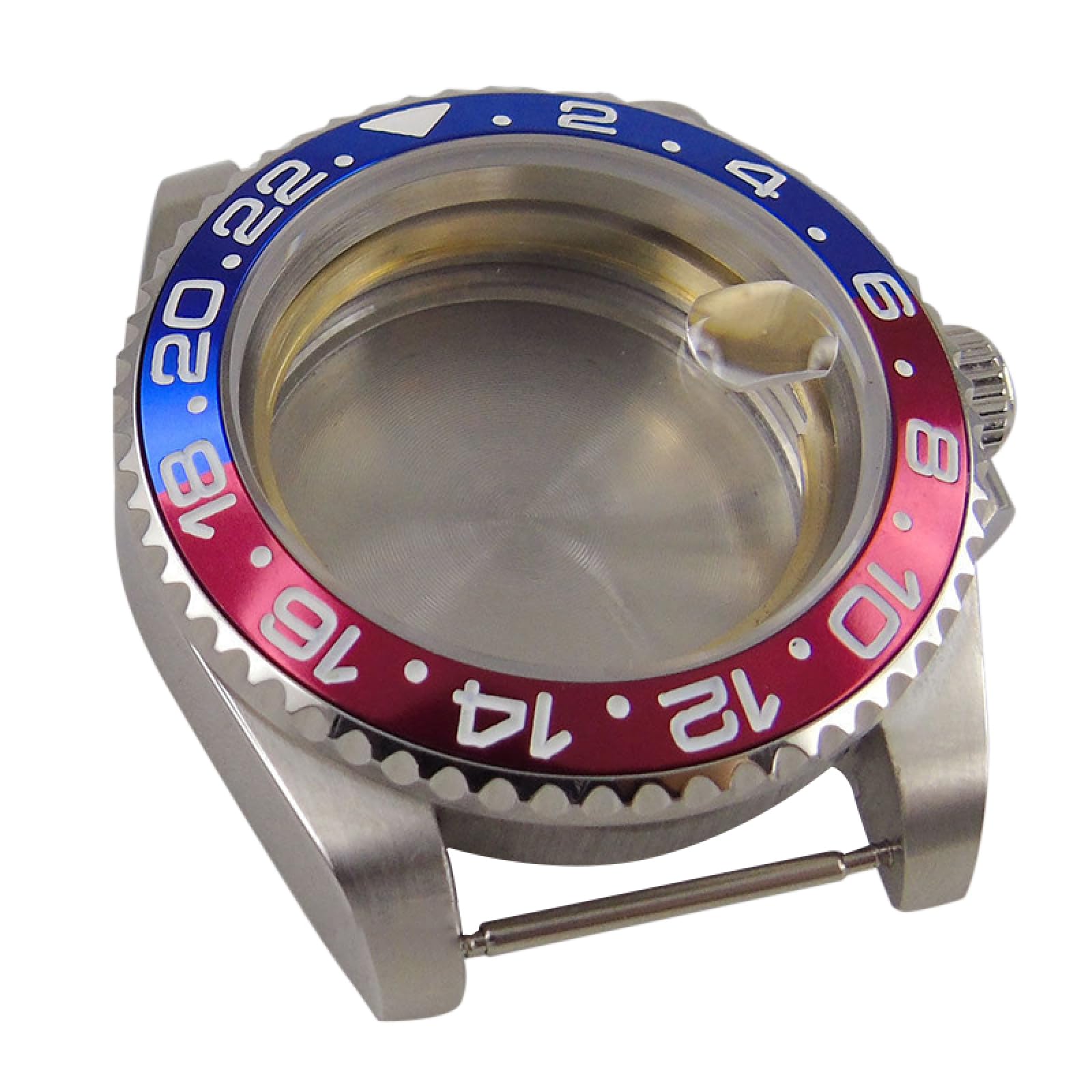 CHICHIYANG Etui na zegarki ze stali nierdzewnej 316L szafirowe szkło etui na zegarek akcesoria do zegarka ETA 2824 2836 mechanizm