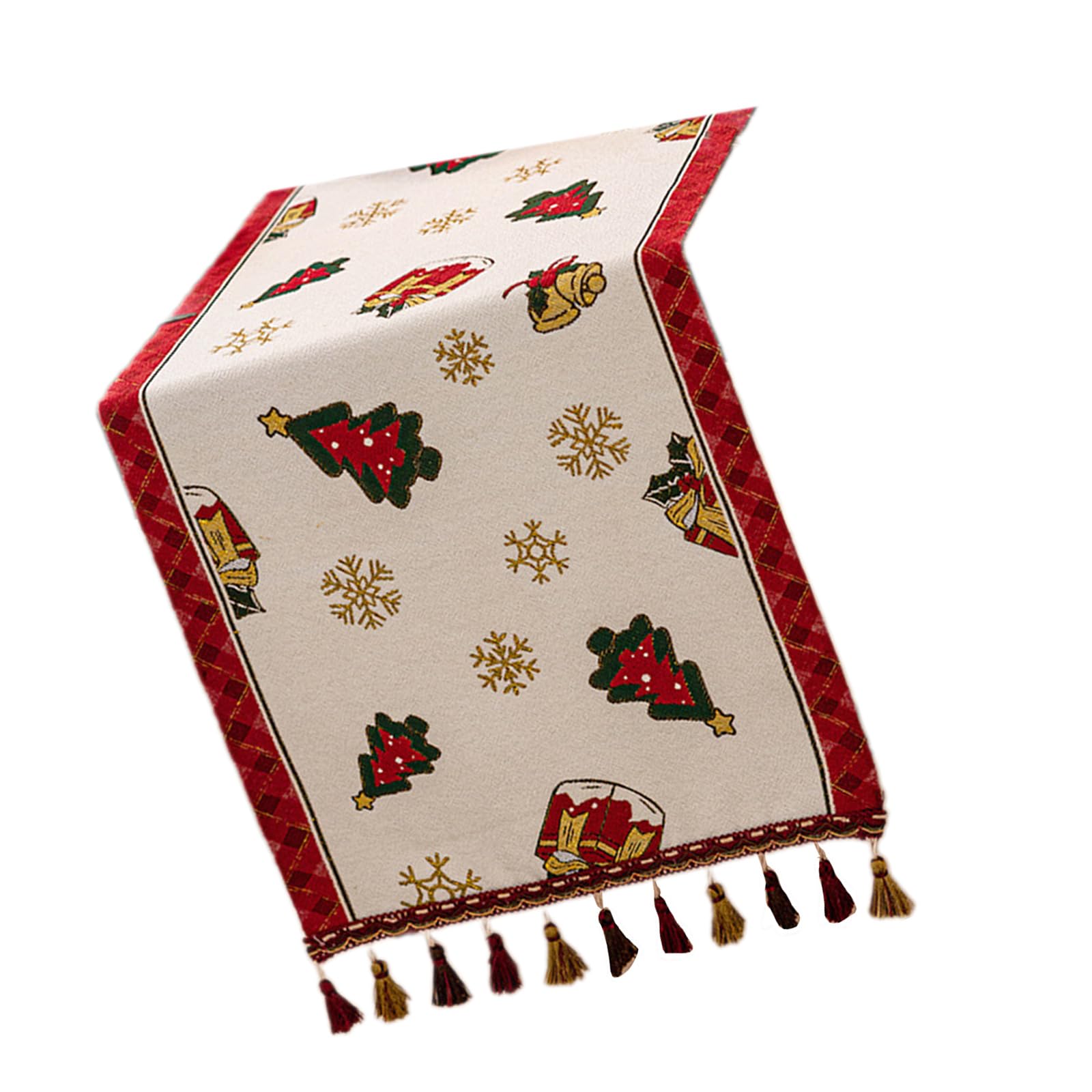 Chemin de table de Noël en chenille, le cadeau idéal pour gâter vos proches
