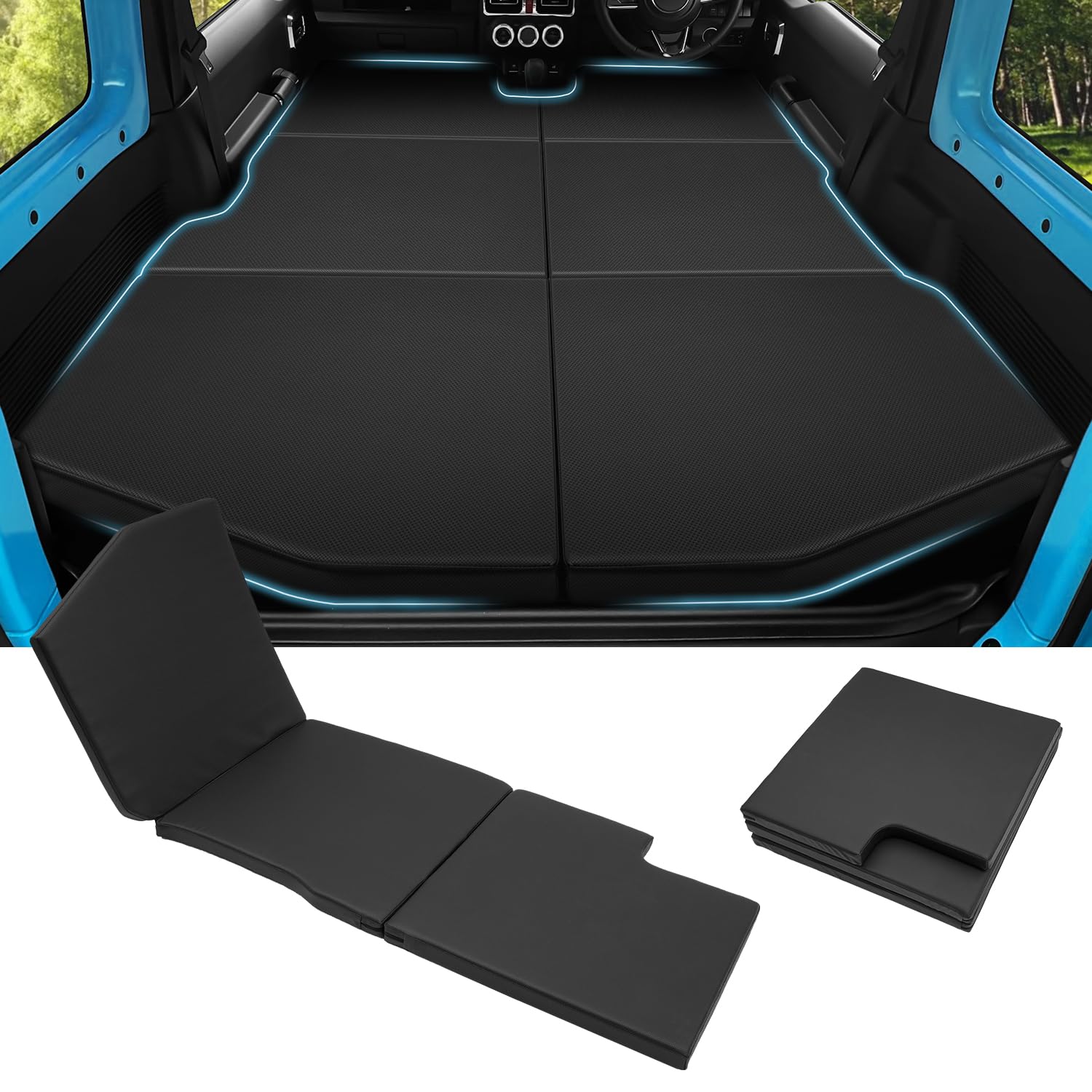LIkeOne ジムニー JB64 JB74 専用 車中泊 マット 車中泊 マット ジムニー 4AT：JB64W(XC)(XL)・JB74W(JC)(JL)専用