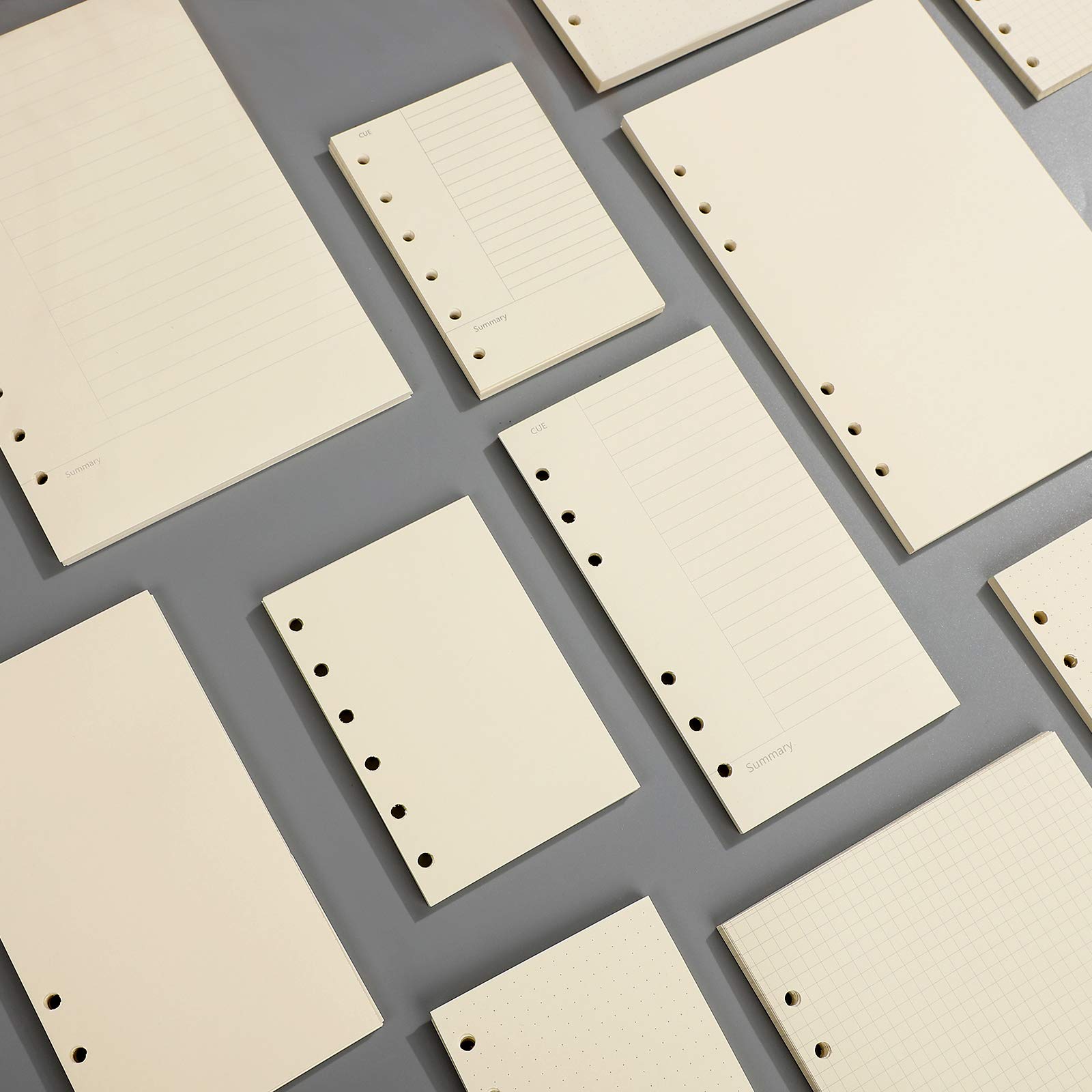 JIANWU A6 Transparent PVC Binder Cover Soft PVC Notebook Shell Snap