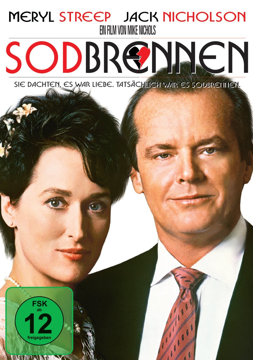 DVD HEARTBURN Meryl Streep Jack Nicholson Mike Nichols Nora Ephron Region 2 NEW