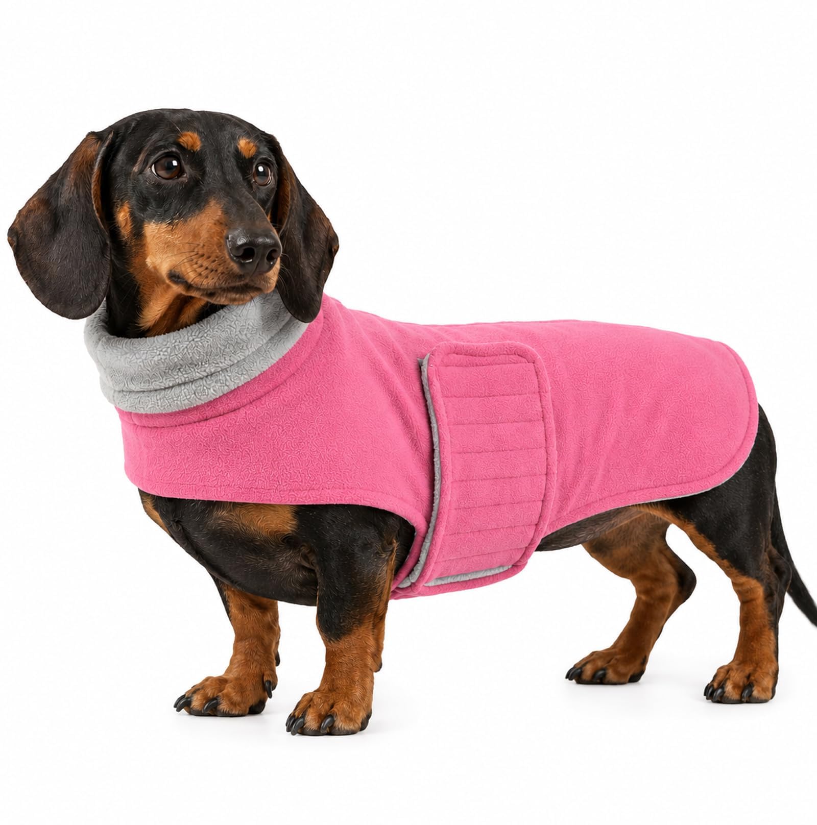 Morezi Cozy Dog Fleece Coat, Dachshund Jumper, Dog Jacket for Winter