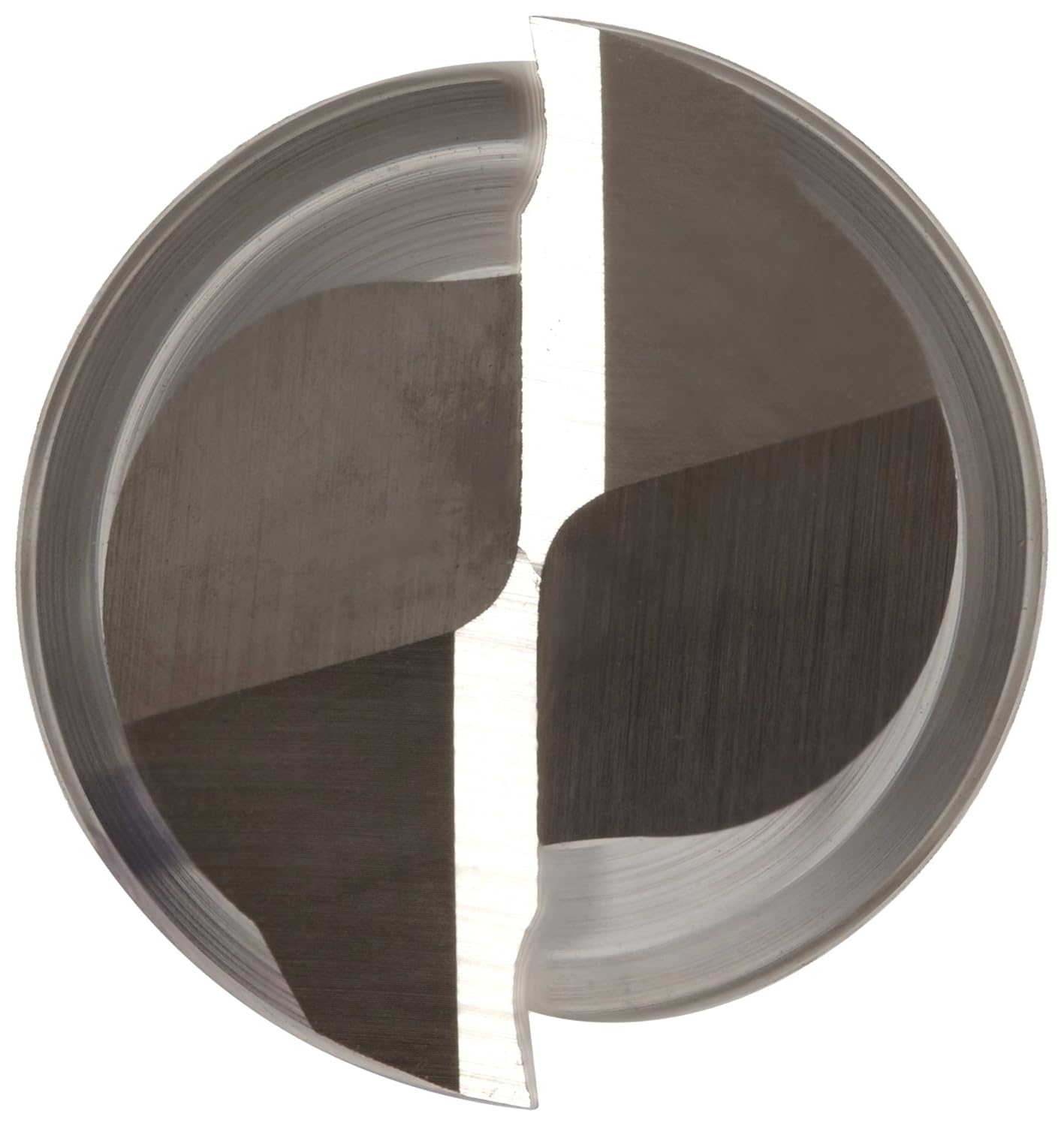 N20299 High Speed Steel Square Nose End Mill, Weldon Shank, Uncoated Bright Finish, Roughing/Finishing Cut, 30-Degree, 2-Flute, 3.875" OAL, 0.922" Cut Diameter, 0.875" Shank Diameter