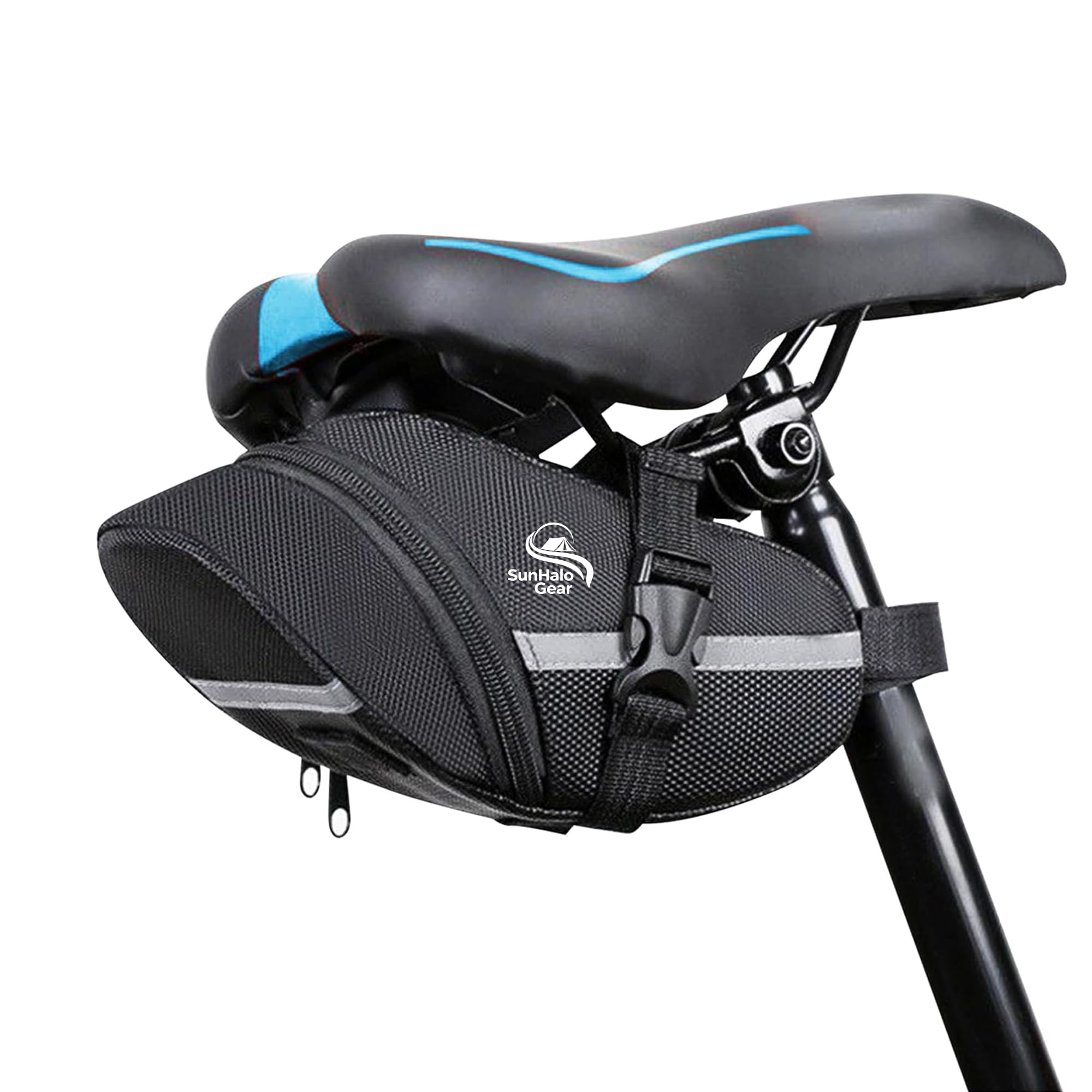 Amazon.com: SunHalo Gear Bike Seat Bag - Bicycle Saddle Bag Under