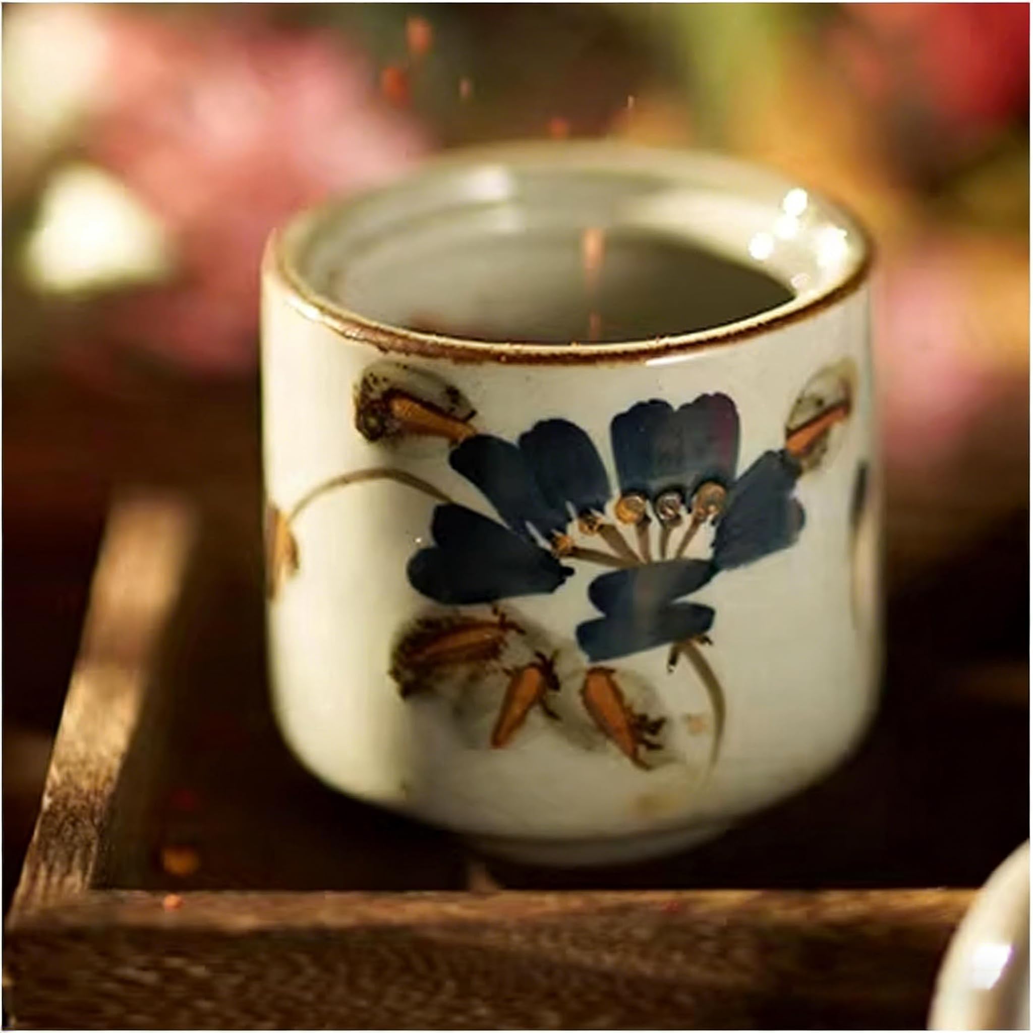 Ensemble pot à lait et sucrier en céramique pour bar à café – Pot à crème et récipient à sucre avec couvercle pour petit déjeuner et thé
