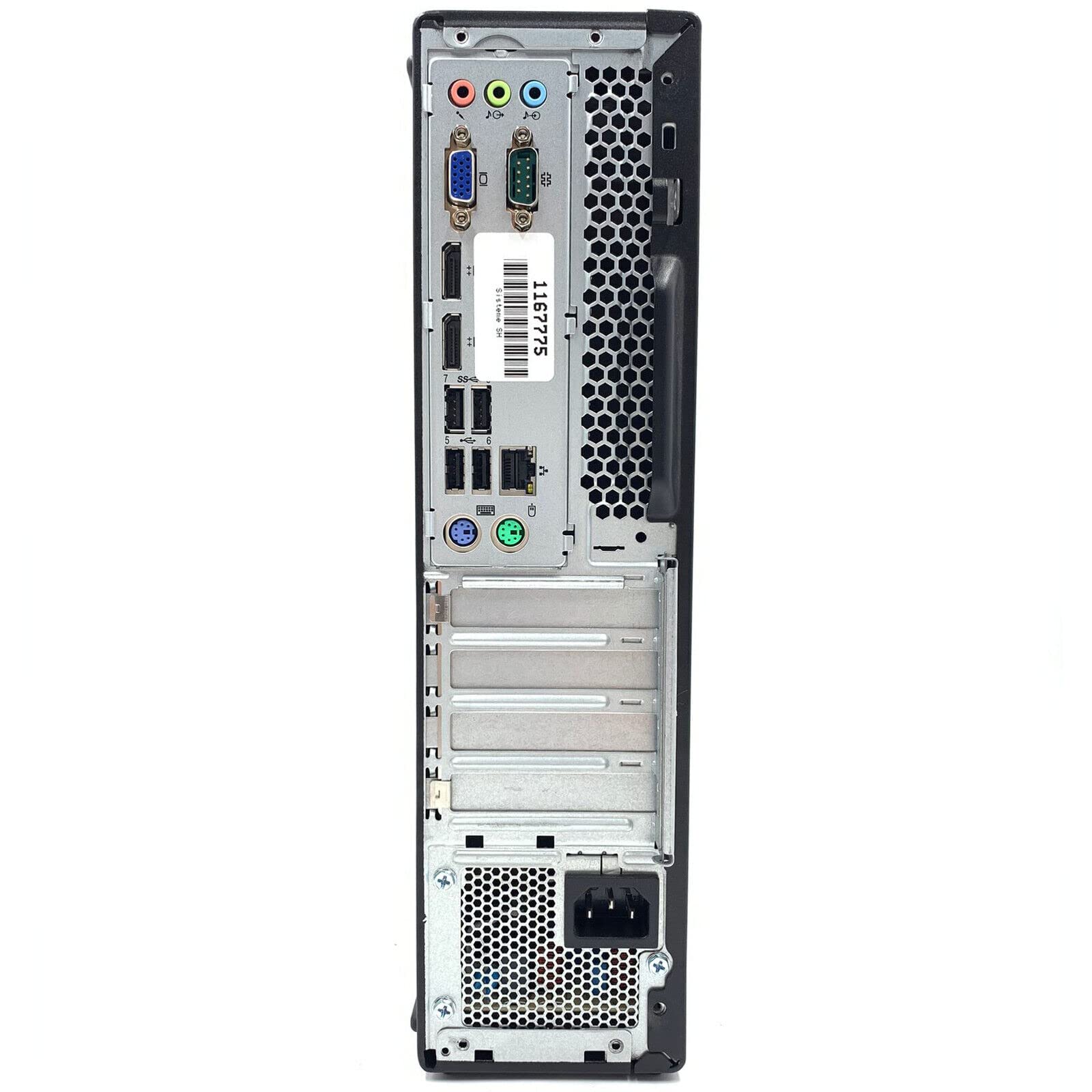 Lenovo PC Desktop ThinkCentre M710S SFF (Ricondizionato) | Processore Core i7-6700, Memoria Ram 16GB, Disco SSD 480GB, Win 11 PRO