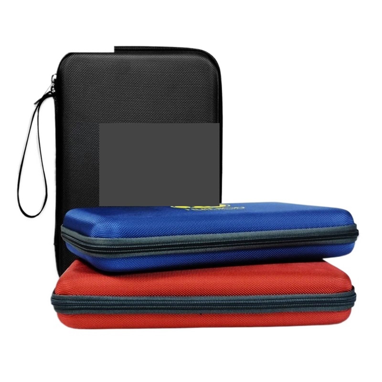 Custodia rigida quadrata for racchetta da ping pong in PU, borsa contenitore impermeabile di grande capacità for paddle da ping pong Per Ping Pong