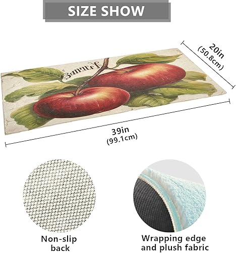 Miniatura 10 de Alfombra de área de dragón de fuego de agua, antifatiga, suave, absorbente, lavable, alfombra de felpa con parte trasera de goma antideslizante para