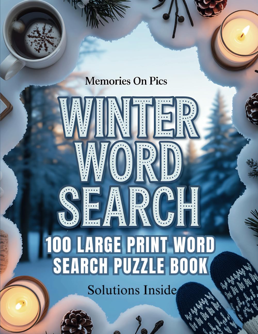 Winter Word Search: 100 Large Print Word Search Puzzle Book