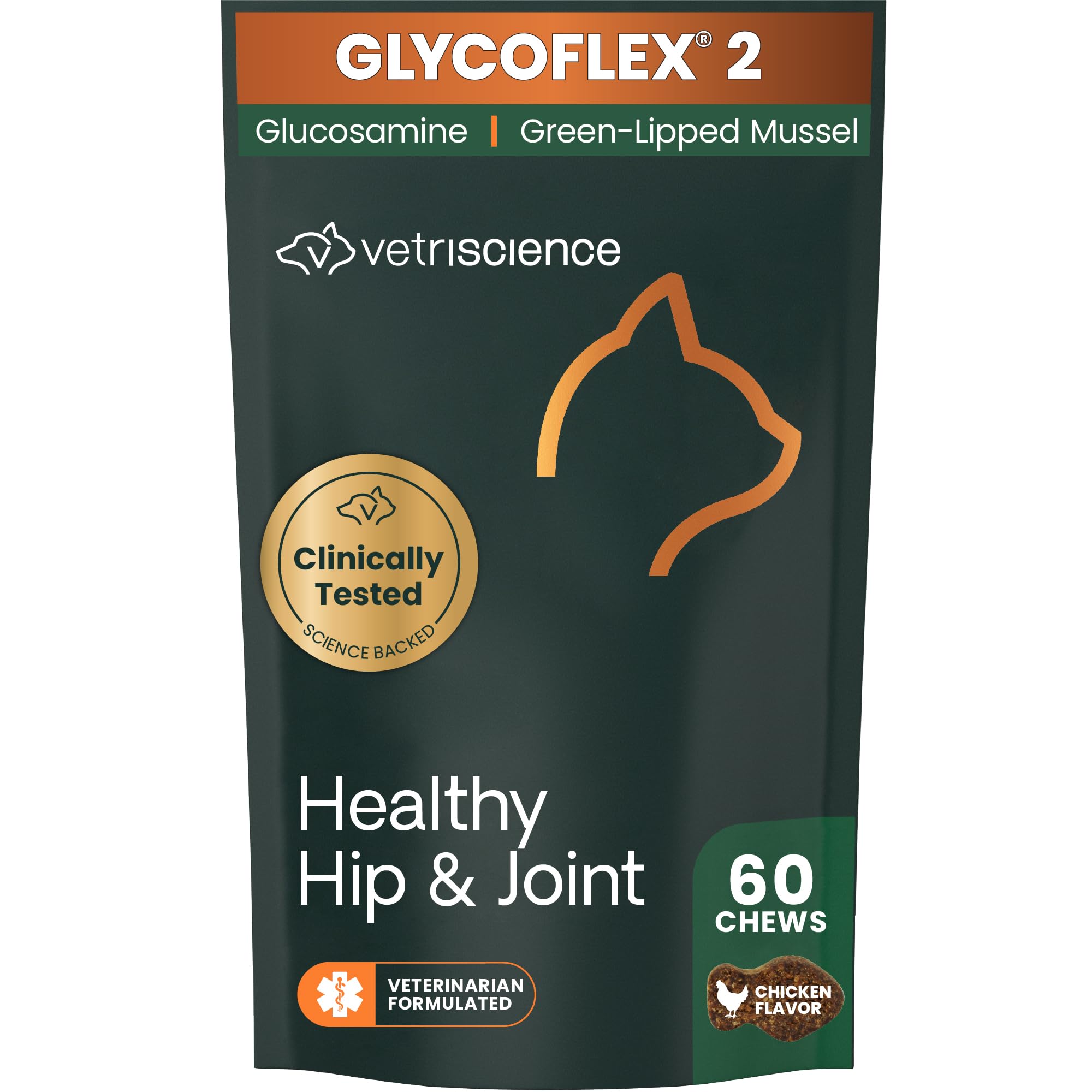 Glyco-Flex II Feline Bite Sized Chews 60ct