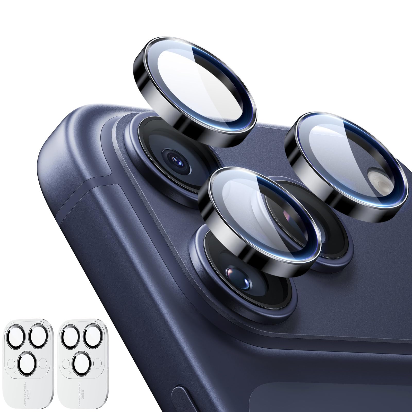 【超薄設計・50kg耐衝撃】ESR カメラフィルム iPhone 17 Pro…