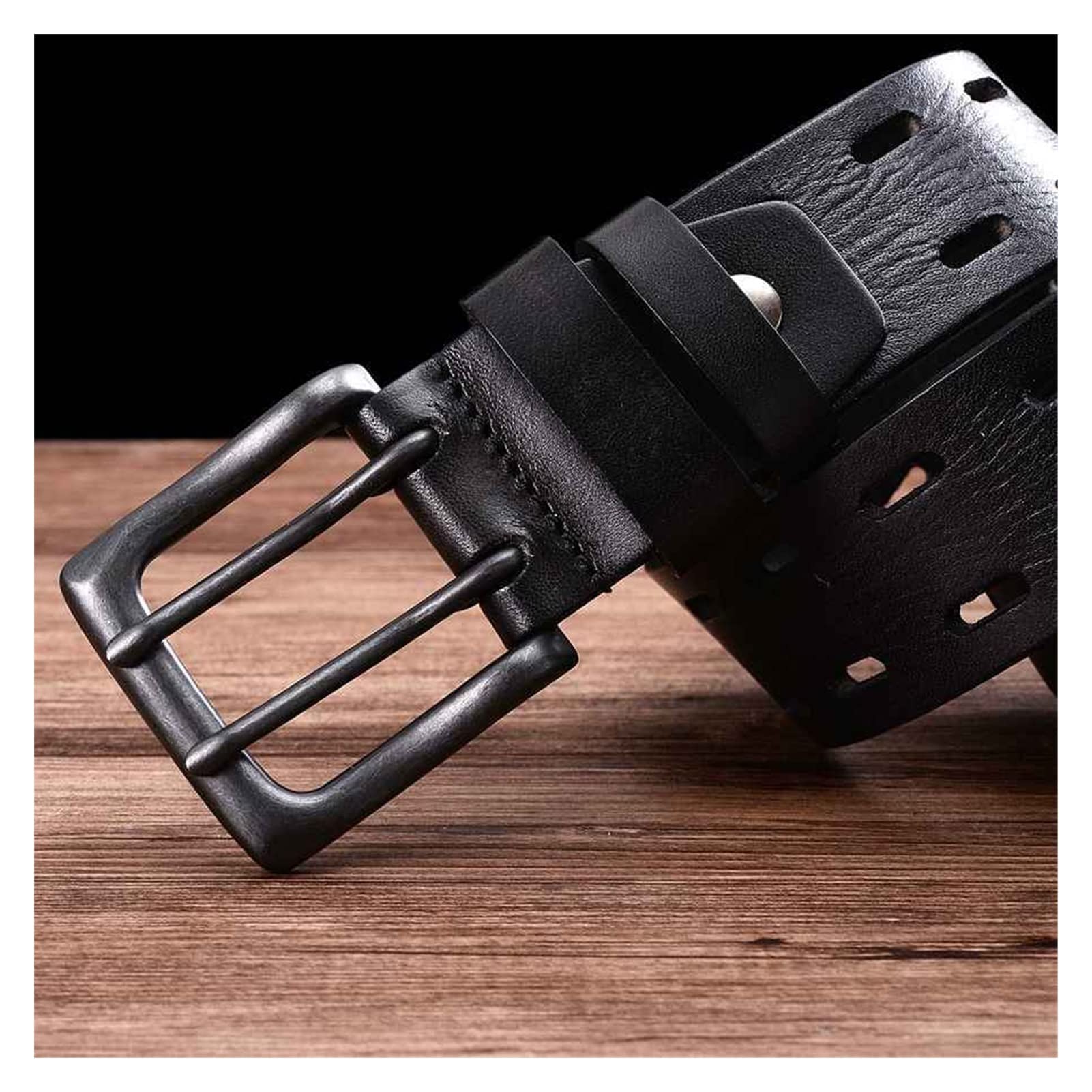 Cinturón Recortable Cinturón De Cuero 100% Auténtico Para Hombre Y Mujer - Ancho 4 Cm, Hebilla 5.5 Cm, Hecho En Alemania Guess Hombre
